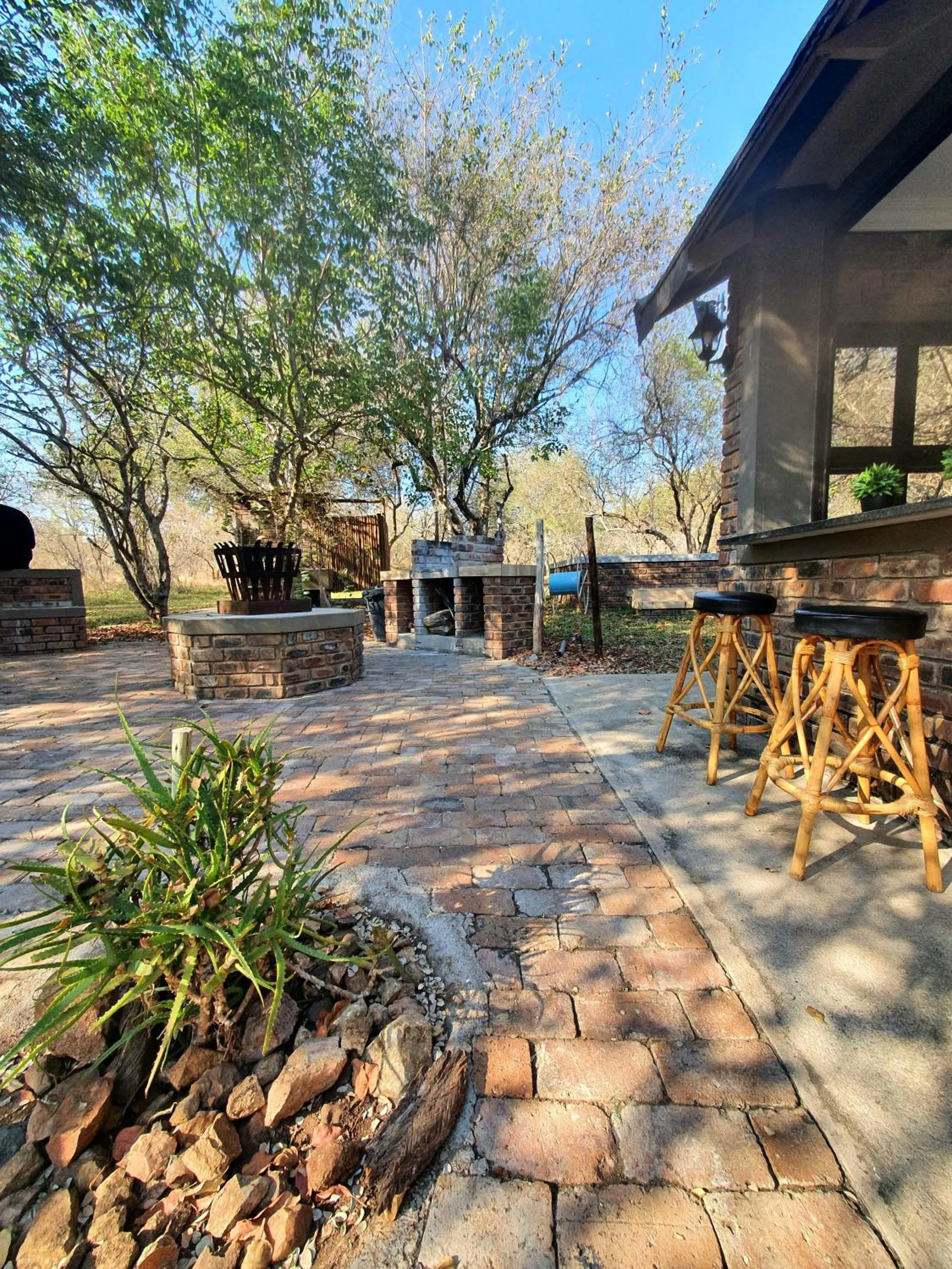 BBQ facilities in Doringpoort Lodge