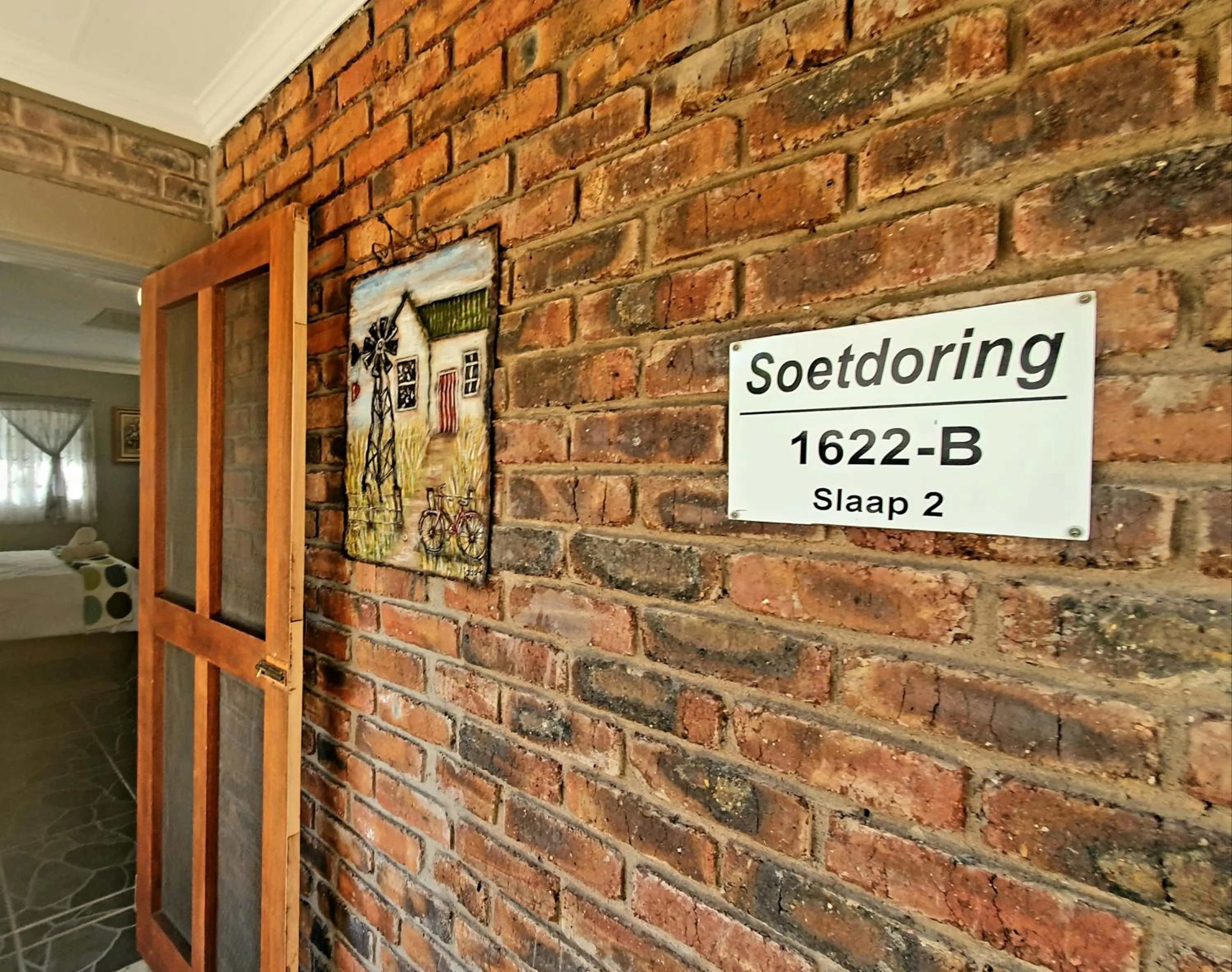 Facade/entrance in Doringpoort Lodge