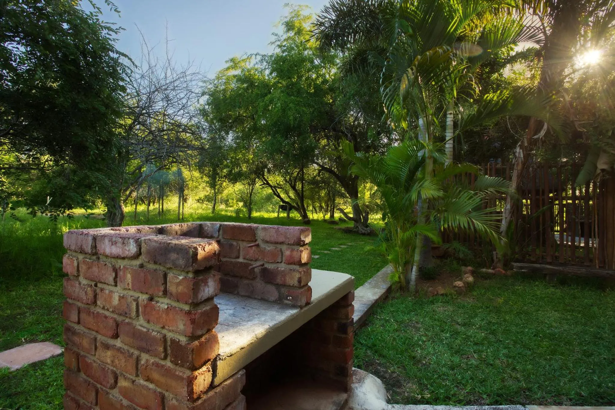 BBQ facilities in Doringpoort Lodge