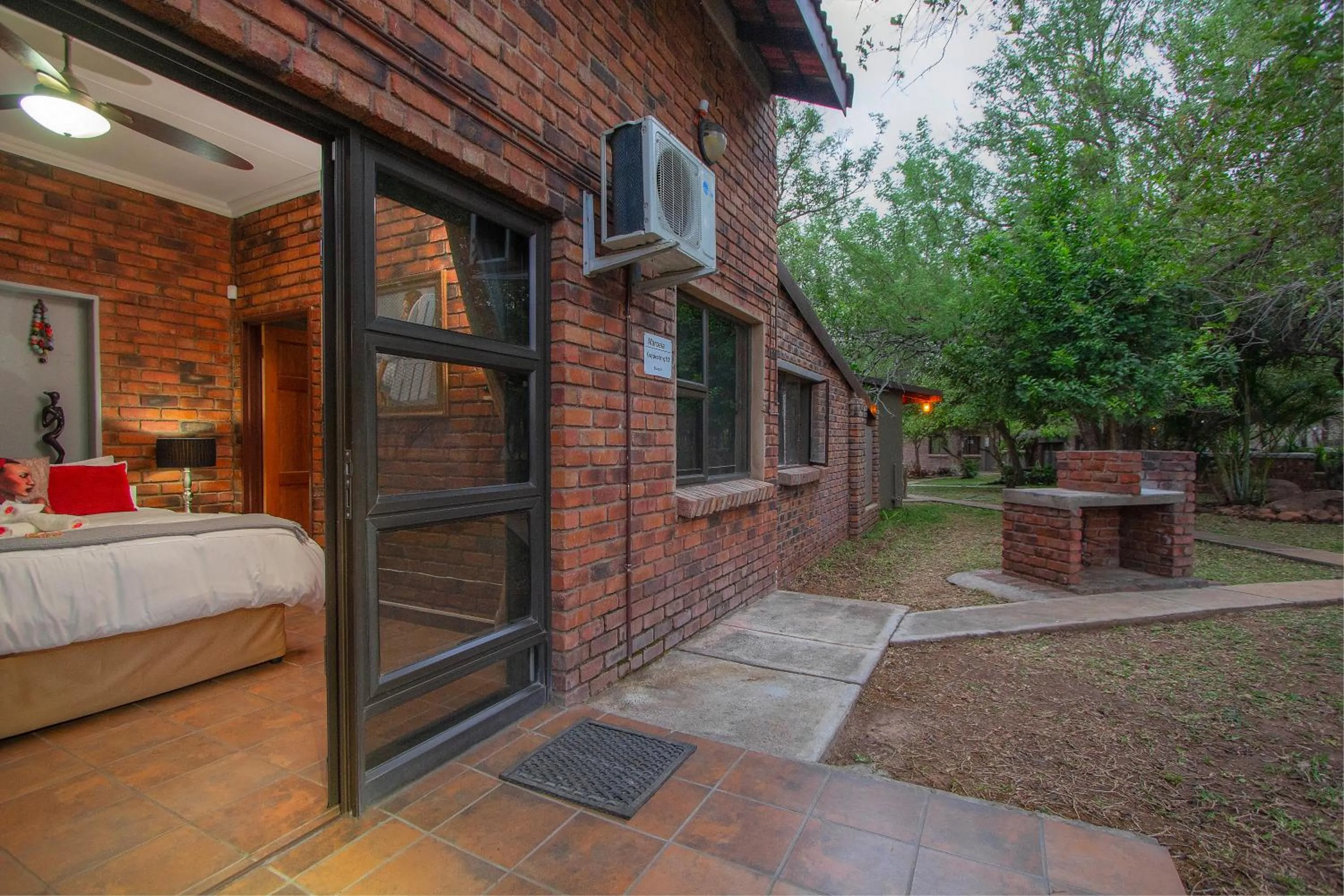 BBQ facilities in Doringpoort Lodge