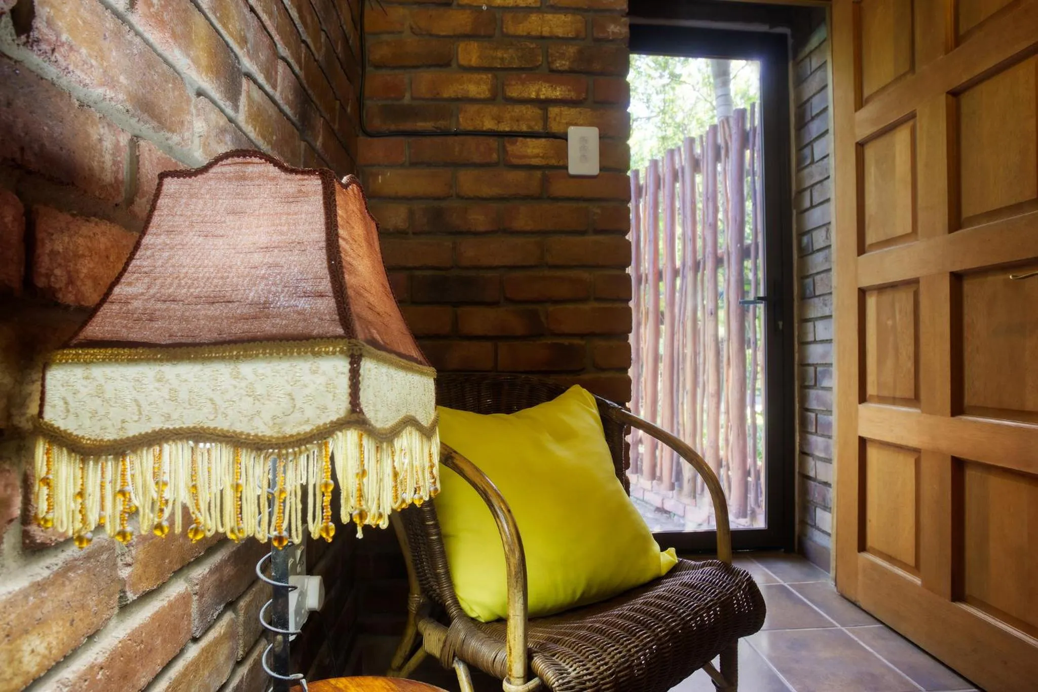 Seating area in Doringpoort Lodge