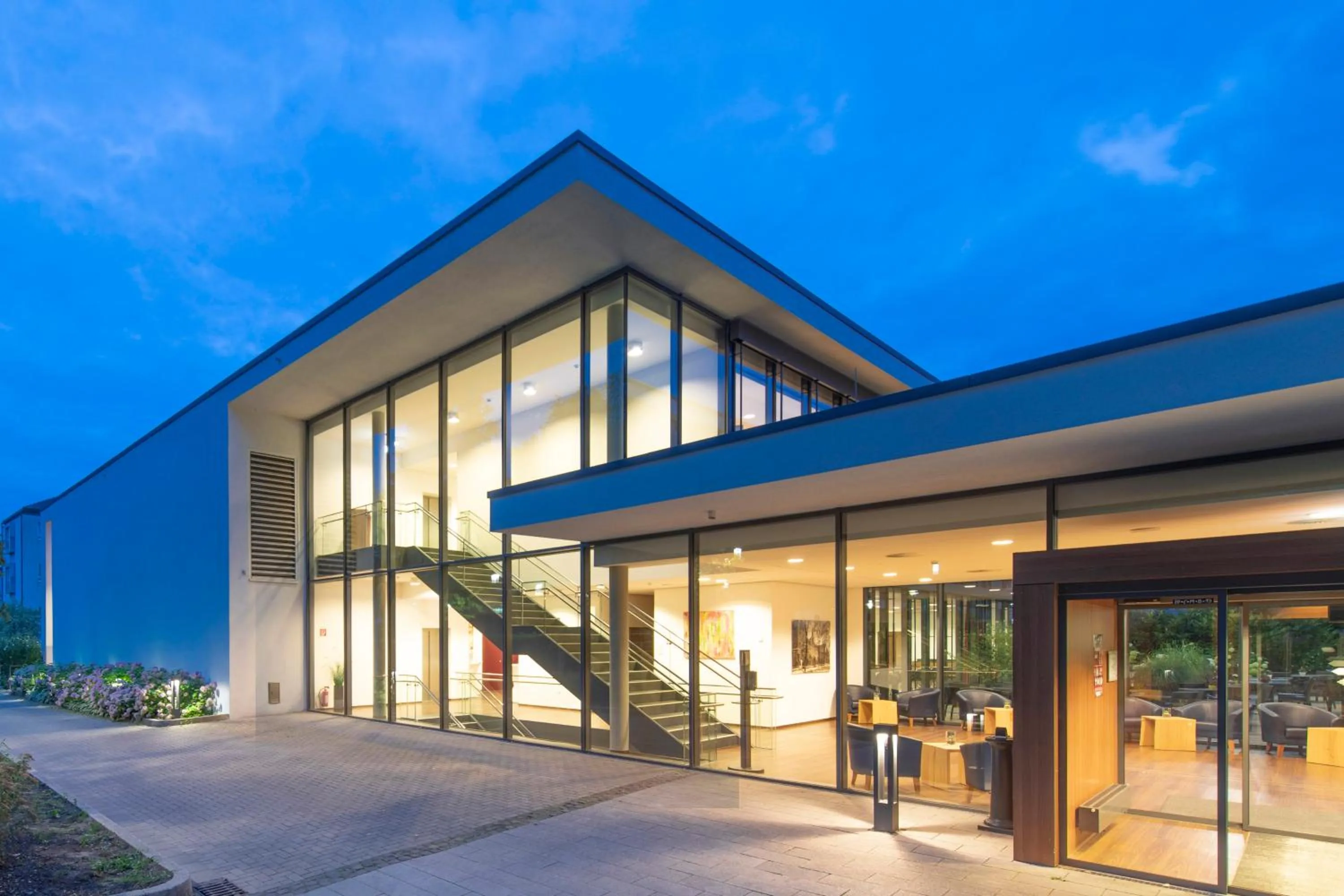 Property building in Hotel Franz