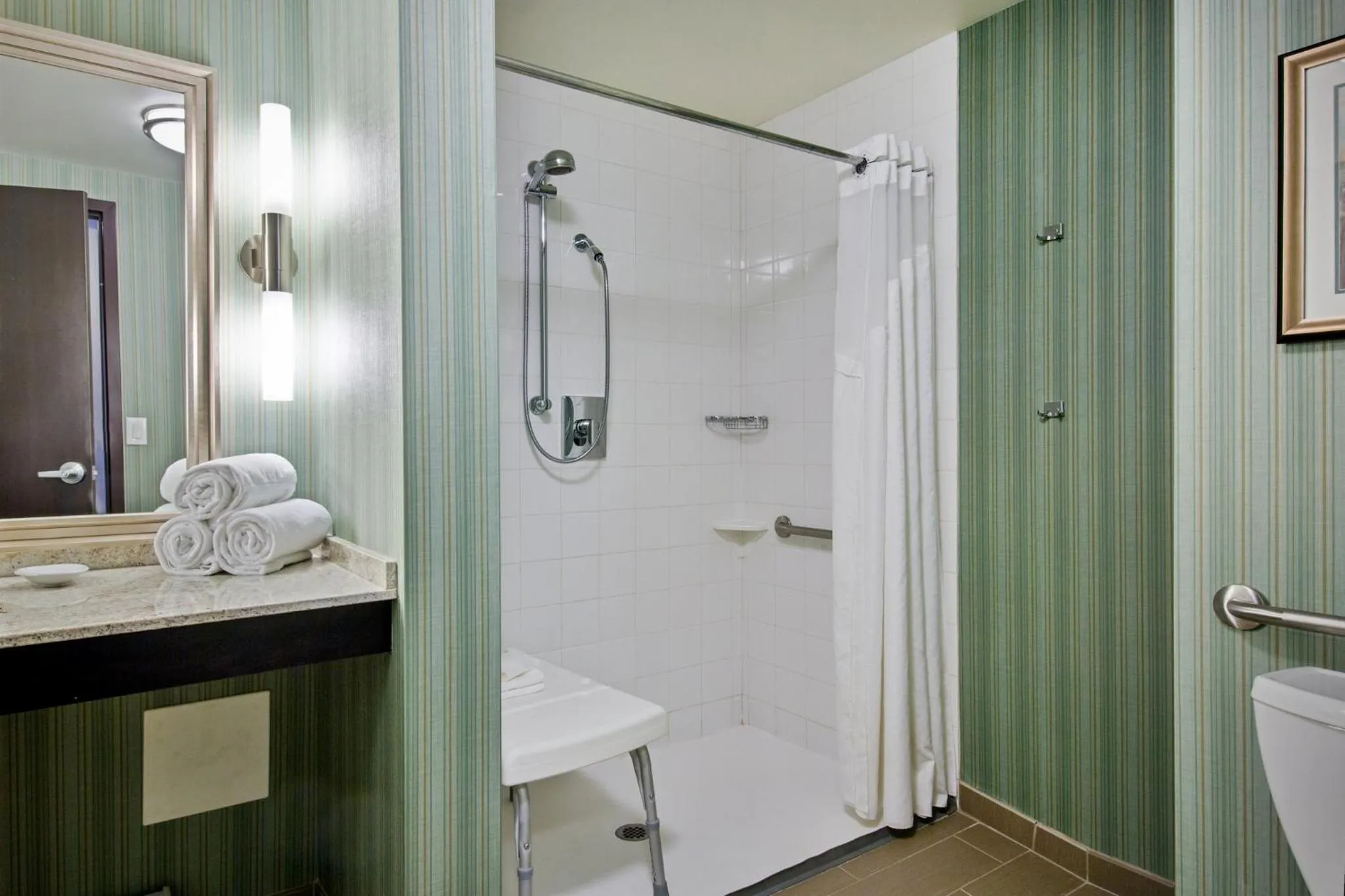 Bathroom in Holiday Inn Saskatoon Downtown by IHG