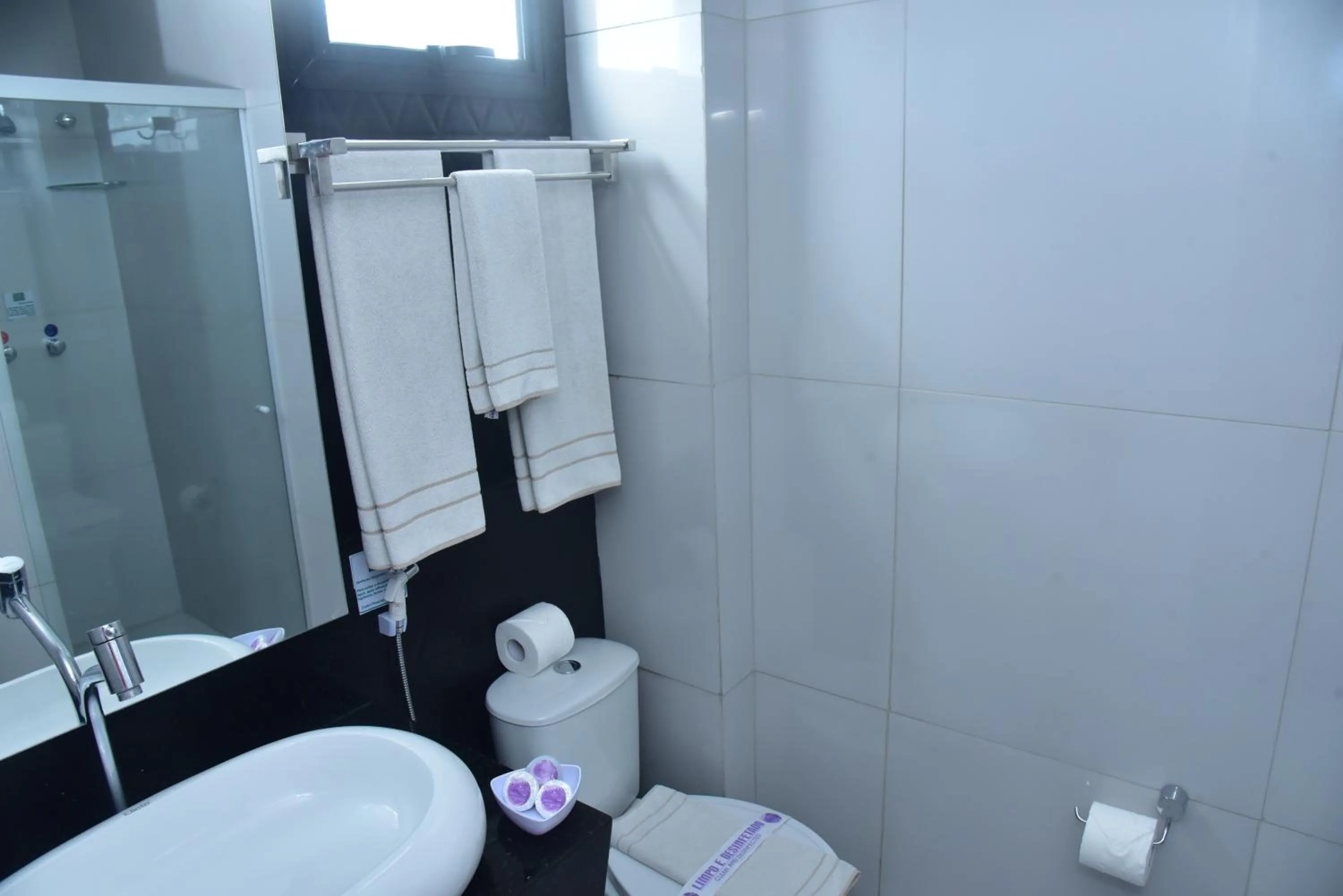 Bathroom in Hotel Village Confort Campina Grande