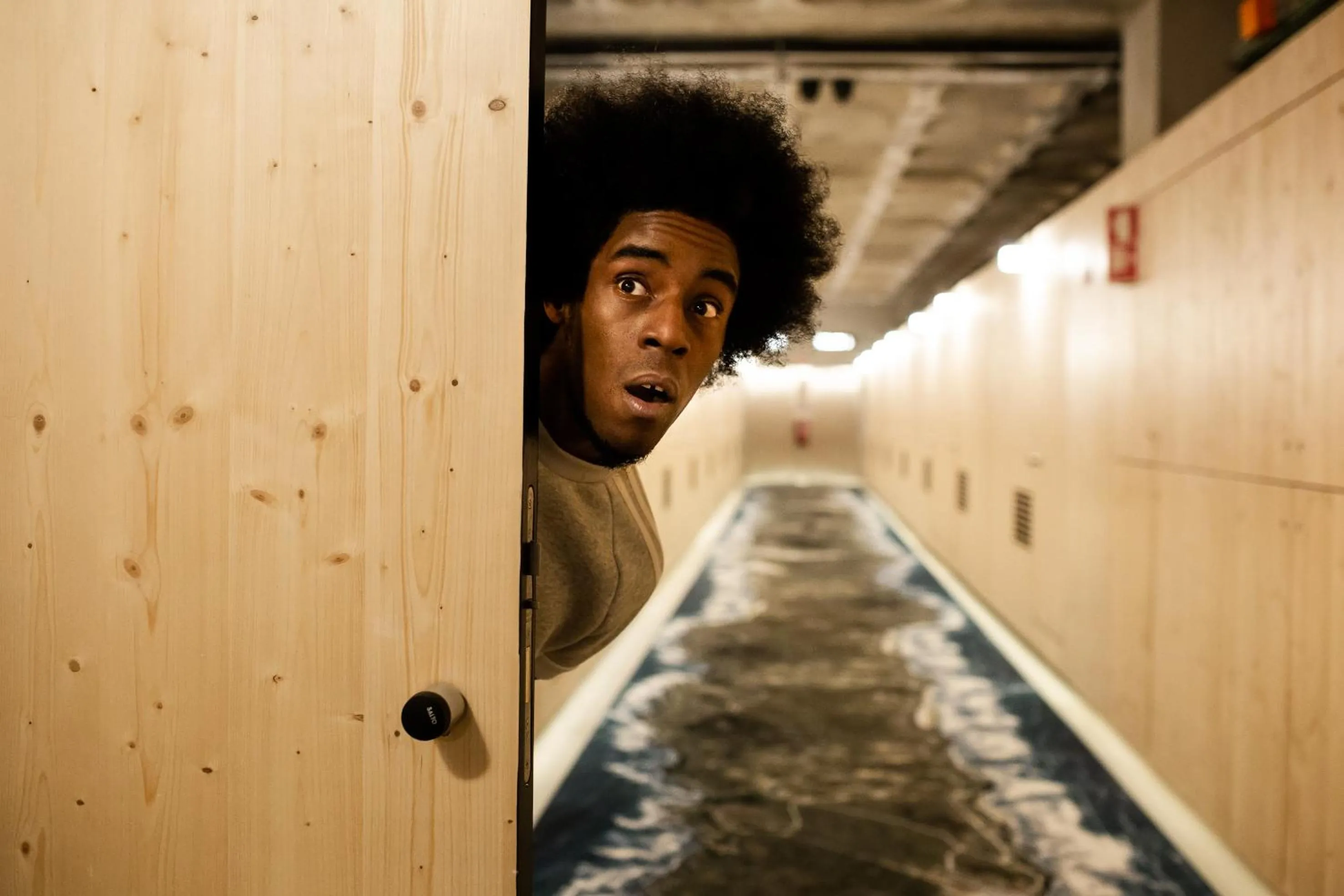 People in Zero Box Lodge Porto