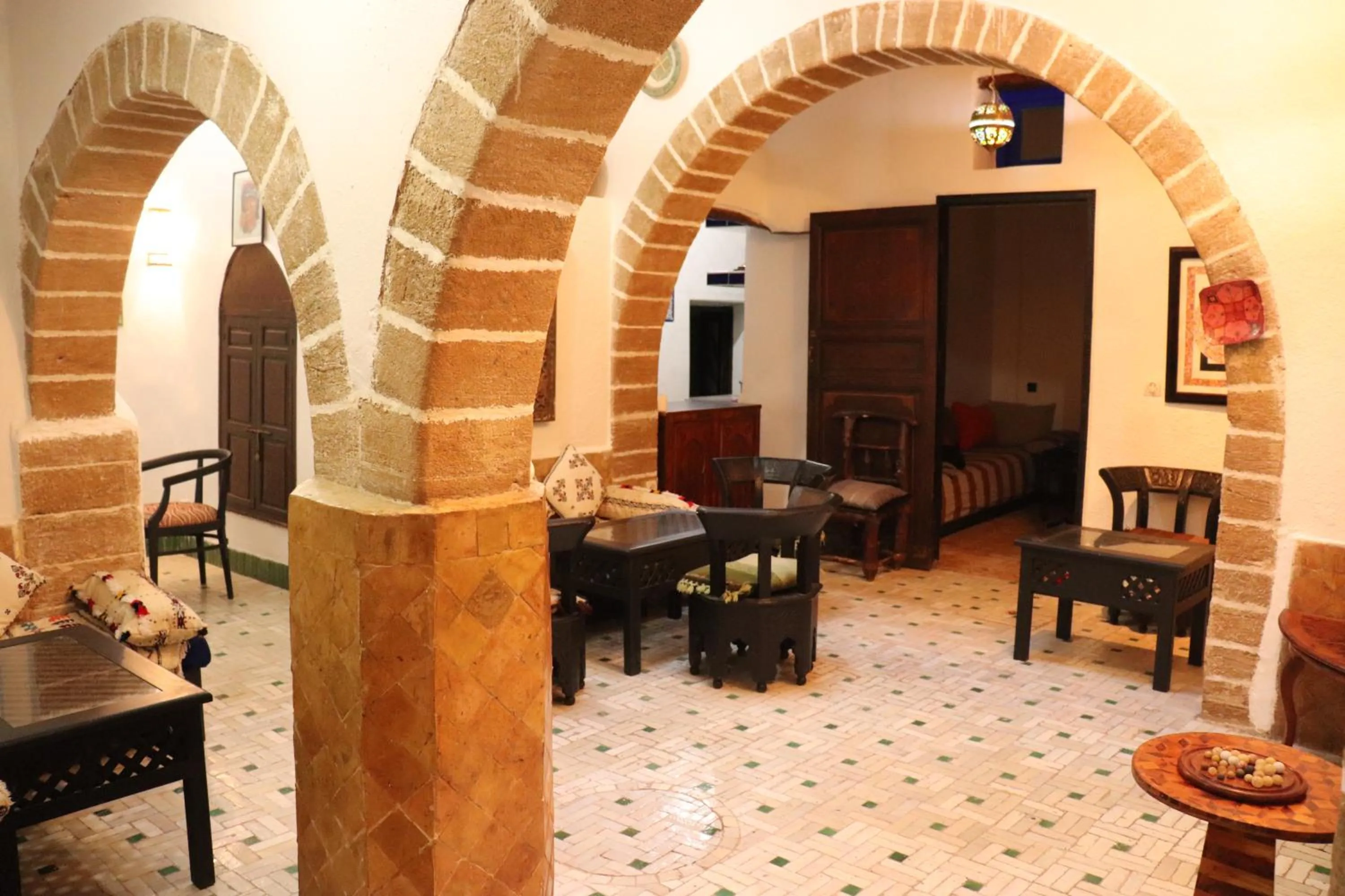 Living room in Hotel Dar El Qdima