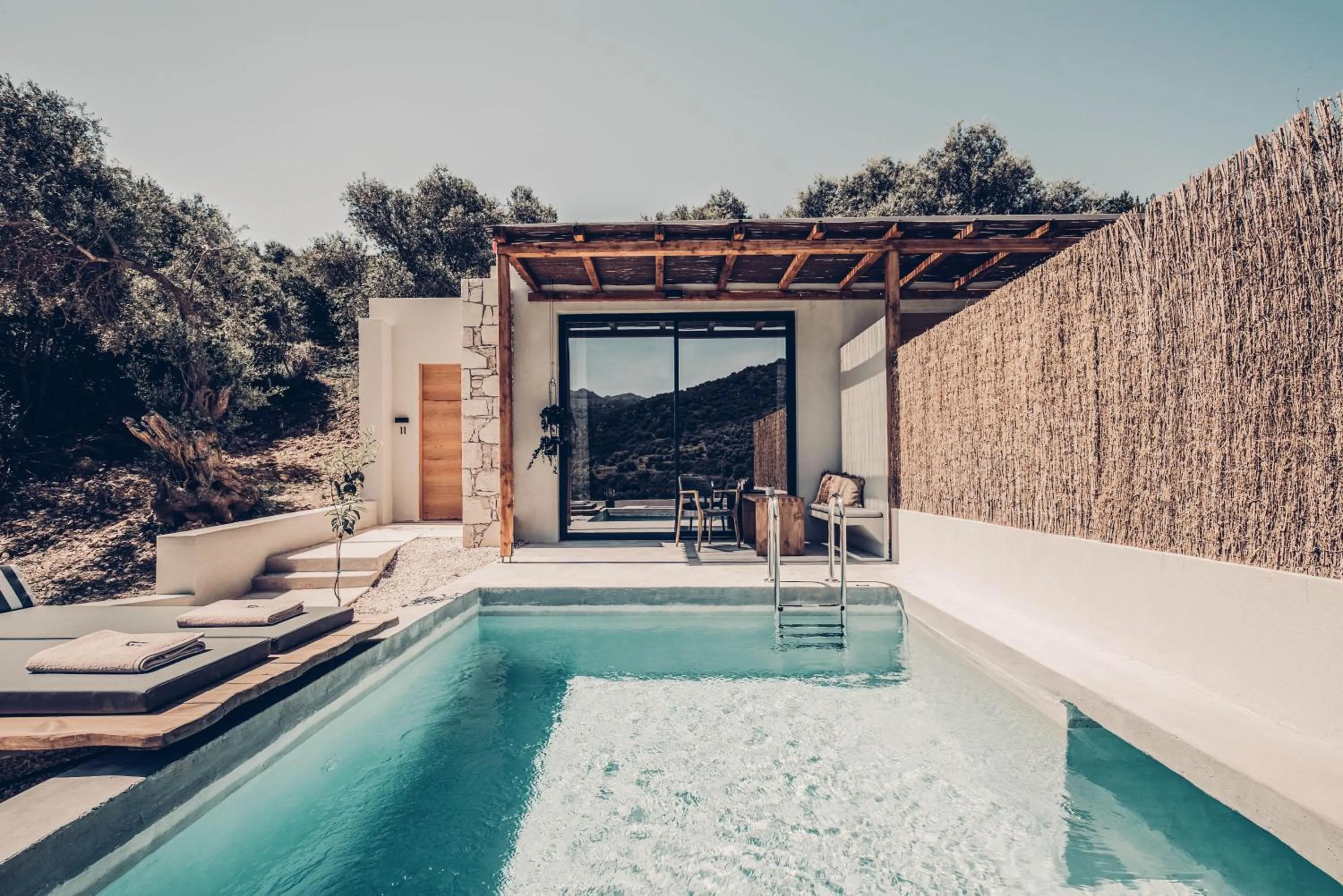 Swimming pool in Monastery Estate Retreat