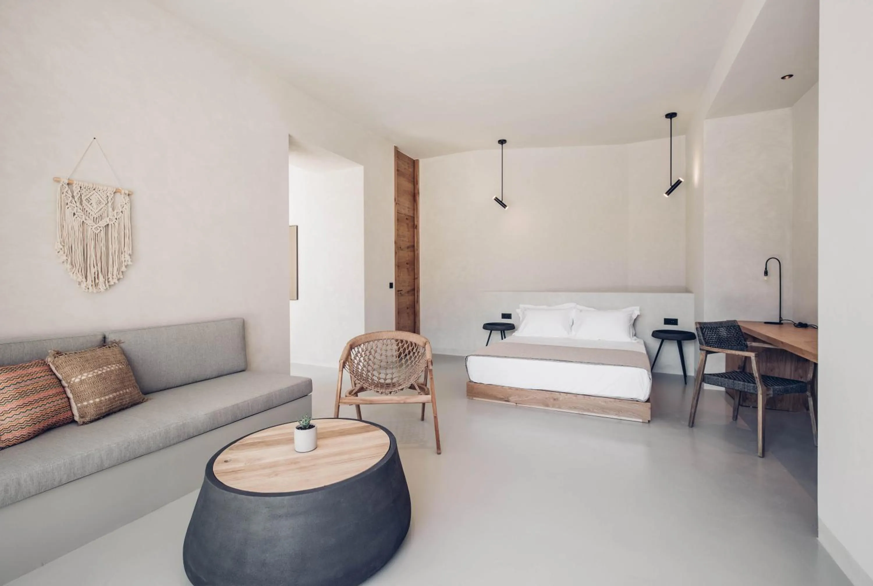 Bed in Monastery Estate Retreat