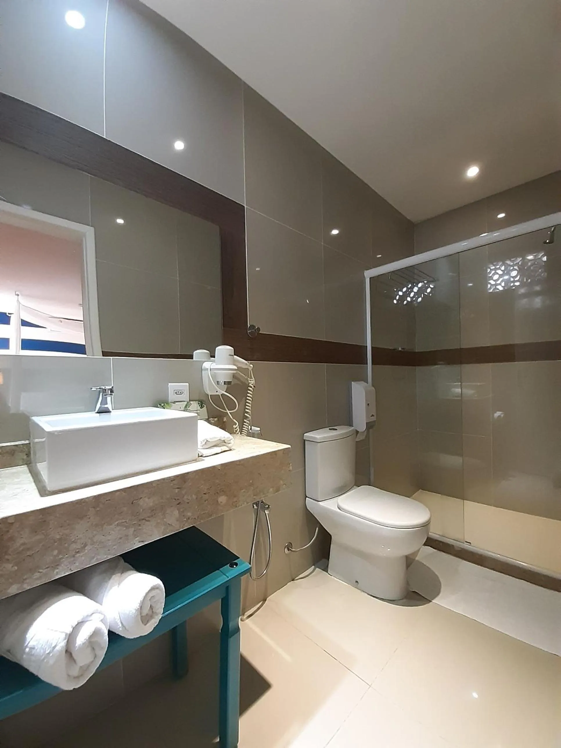 Bathroom in Pousada da Prainha