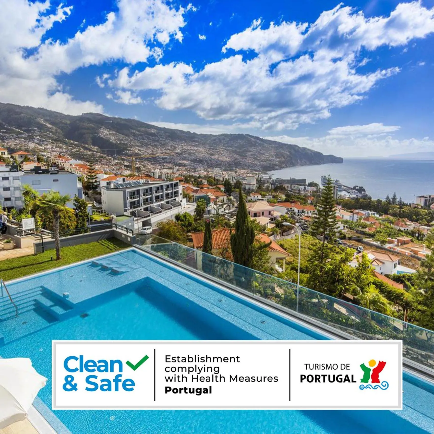 City view in Madeira Panorâmico Hotel