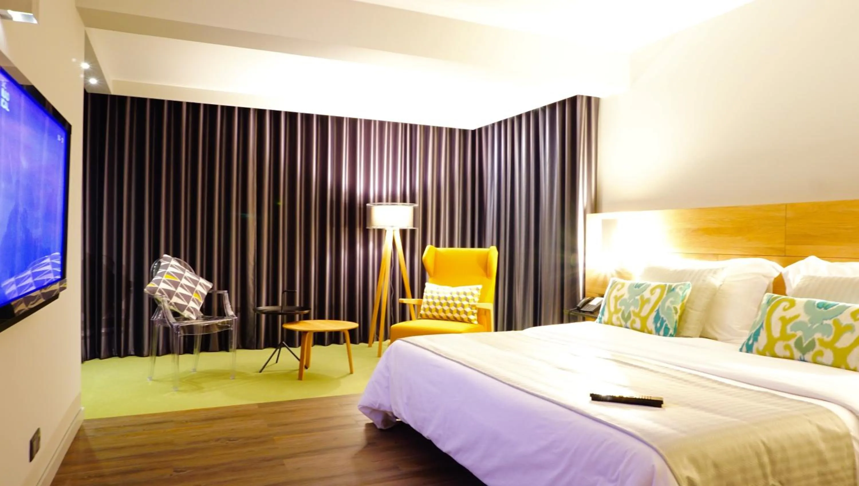 Sea view, Bed in Madeira Panorâmico Hotel