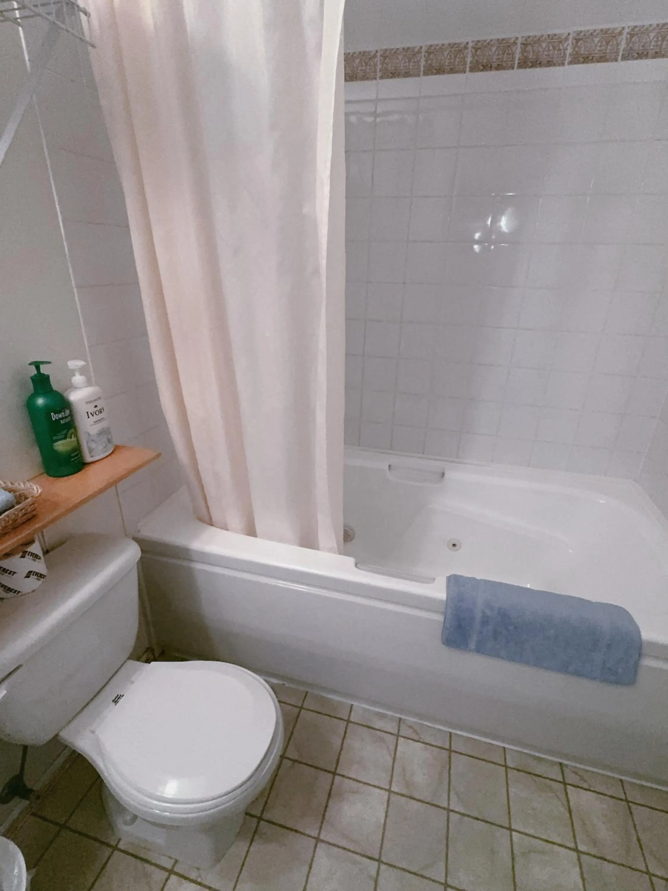 Shower in Alpine Meadows Lodge