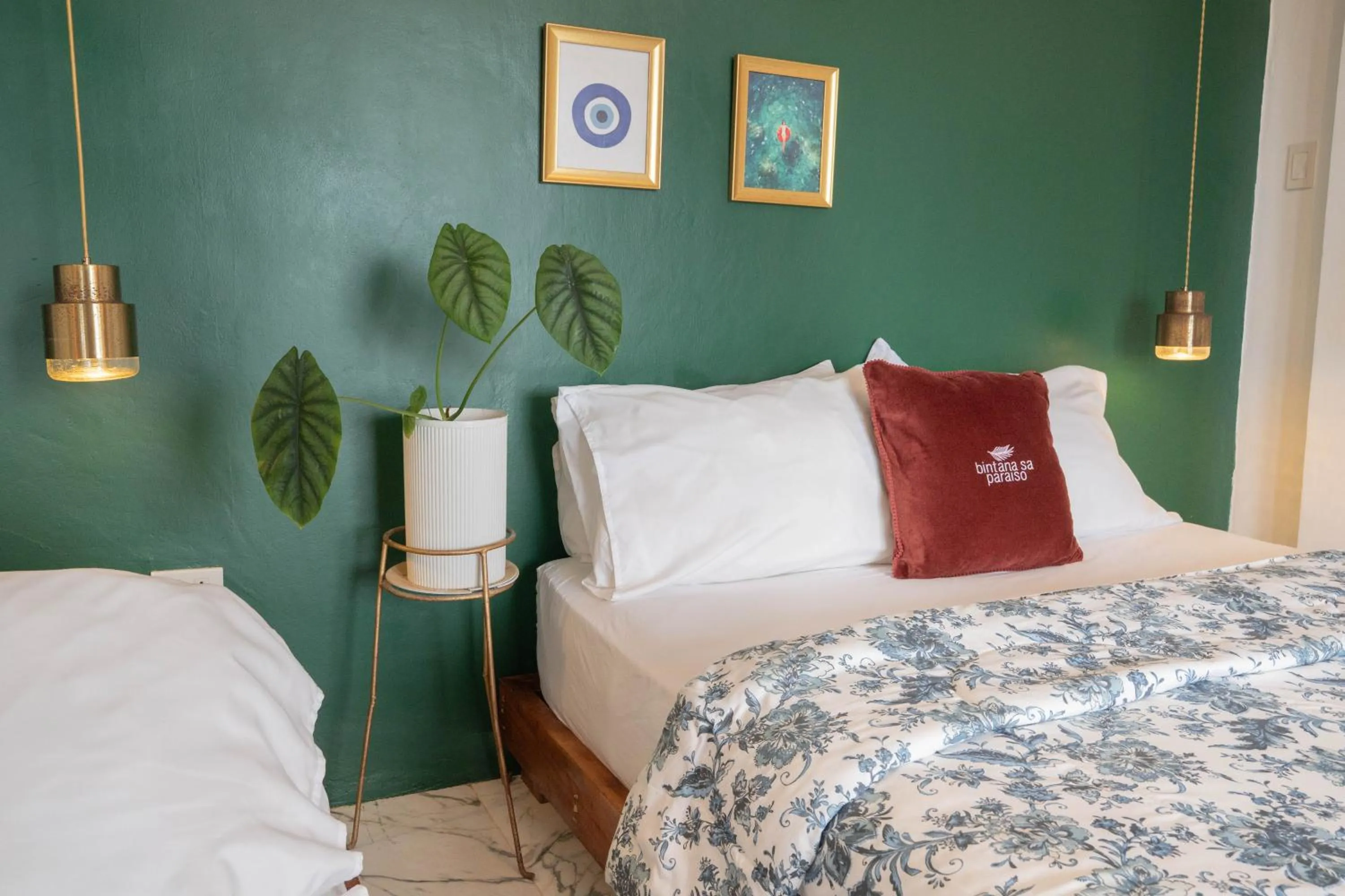Bedroom, Bed in Bintana sa Paraiso Binunsaran