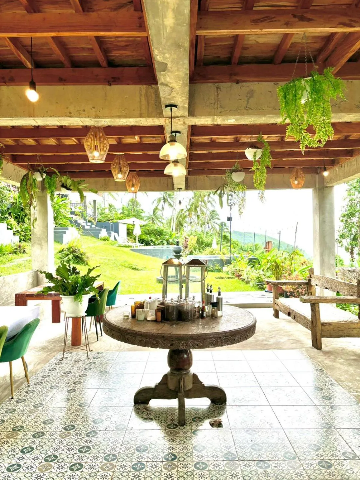 Dining area in Bintana sa Paraiso Binunsaran