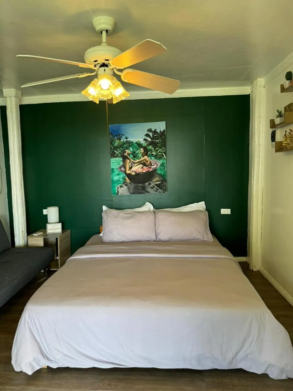 Bedroom, Bed in Bintana sa Paraiso Binunsaran