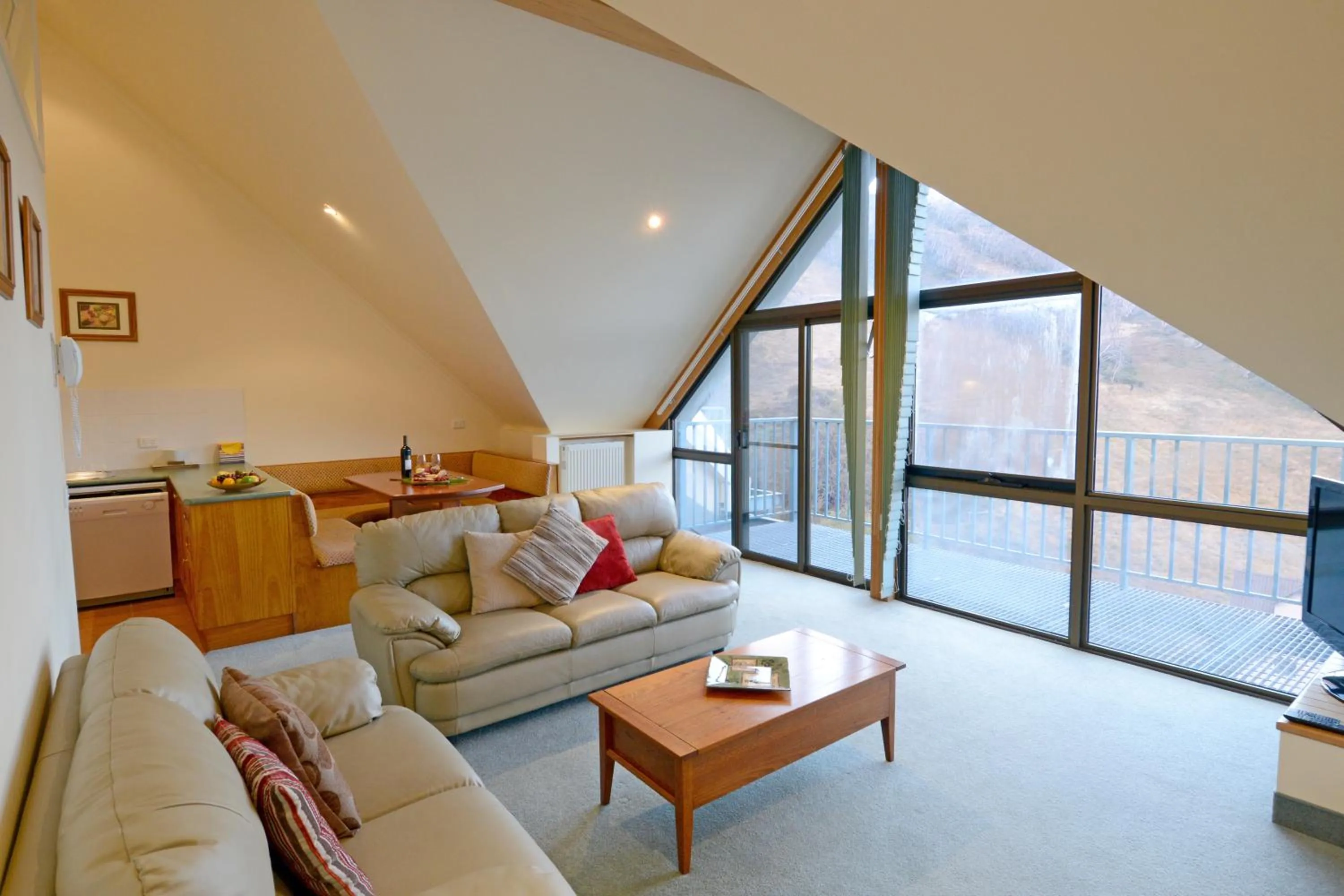 Living room in Falls Creek Country Club