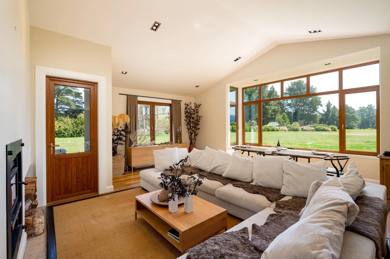Seating Area in Wanaka Haven Lodge Accommodation