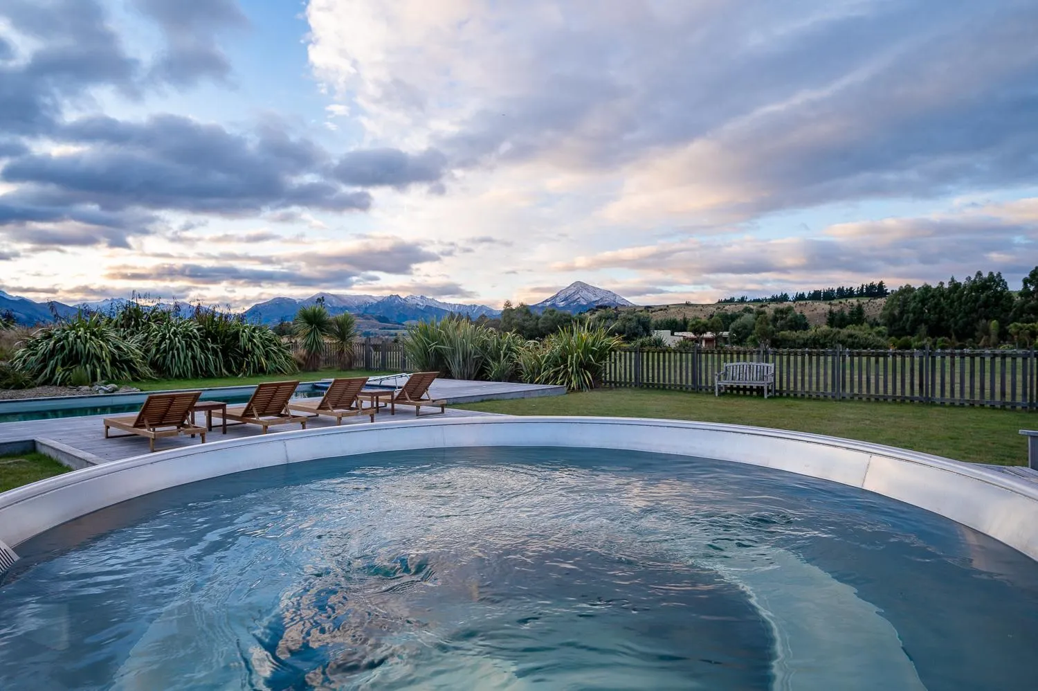 Swimming Pool in Wanaka Haven Lodge Accommodation