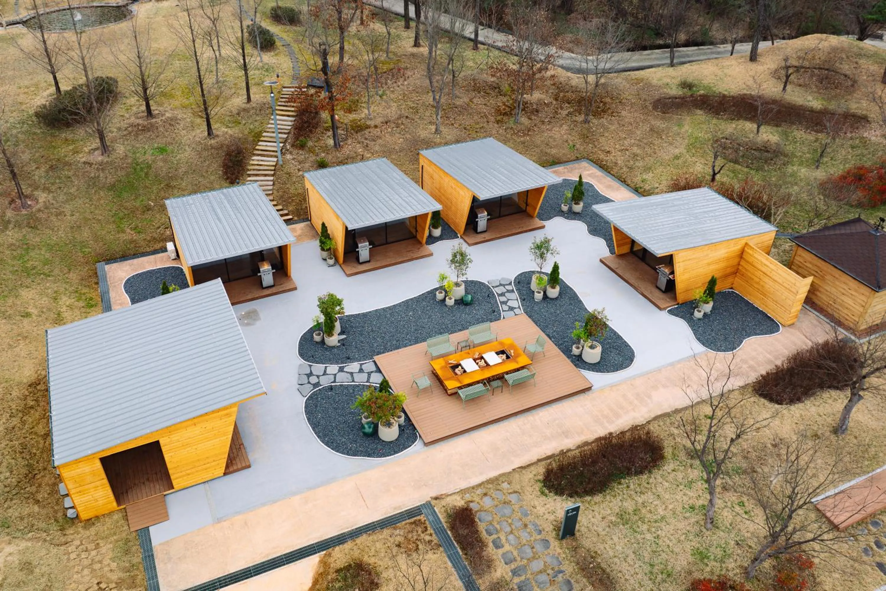 BBQ facilities in The Suites Hotel Namwon