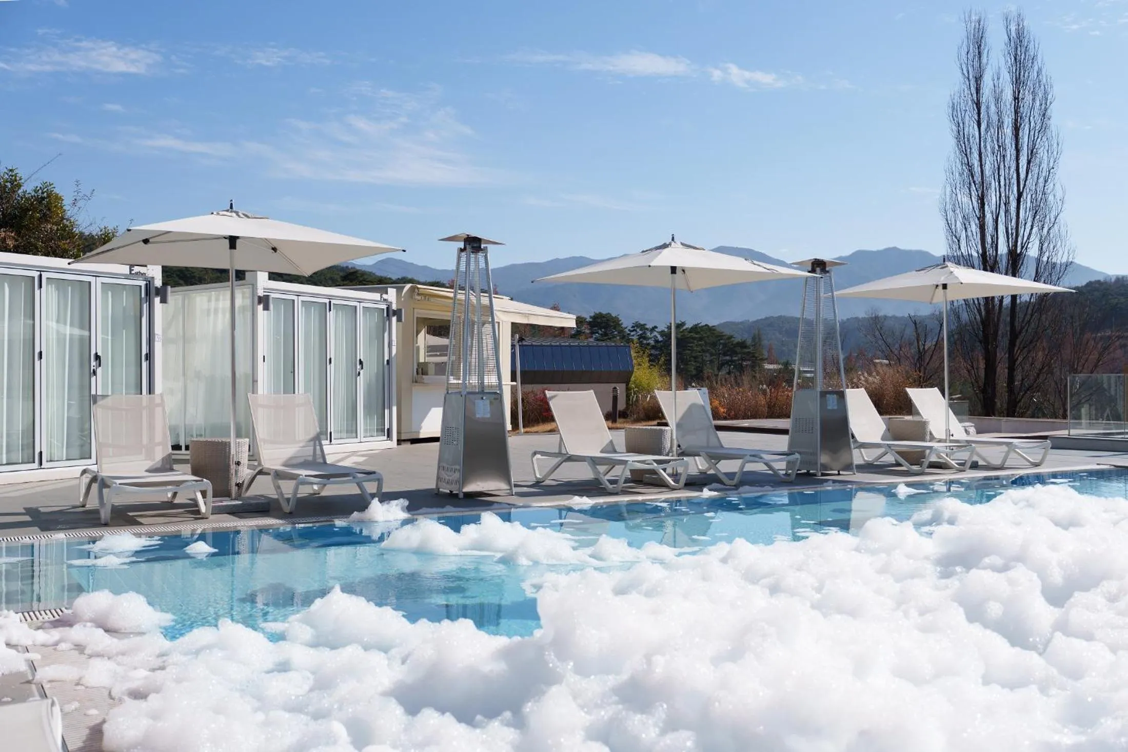 Swimming pool in The Suites Hotel Namwon