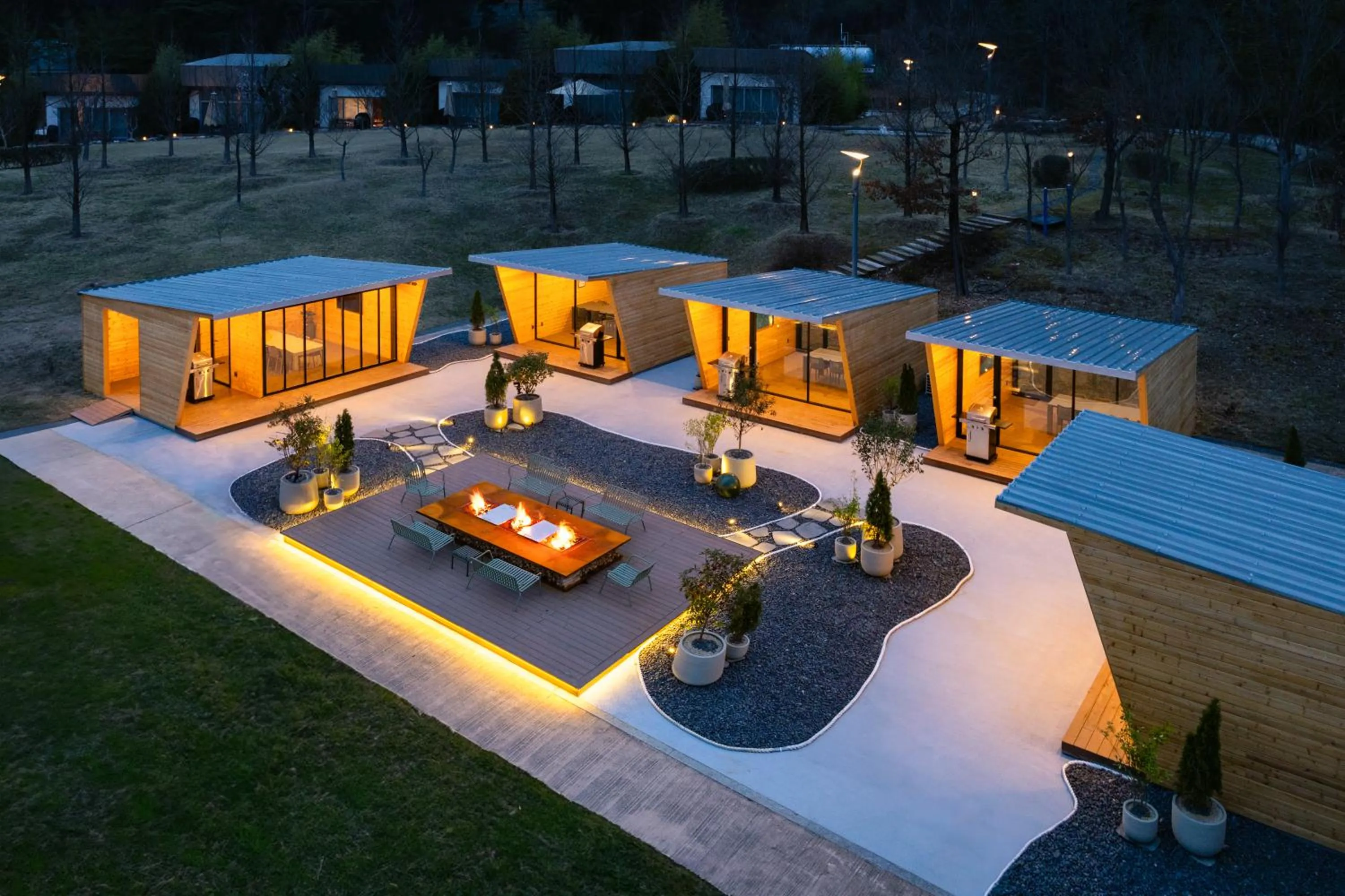 BBQ facilities in The Suites Hotel Namwon