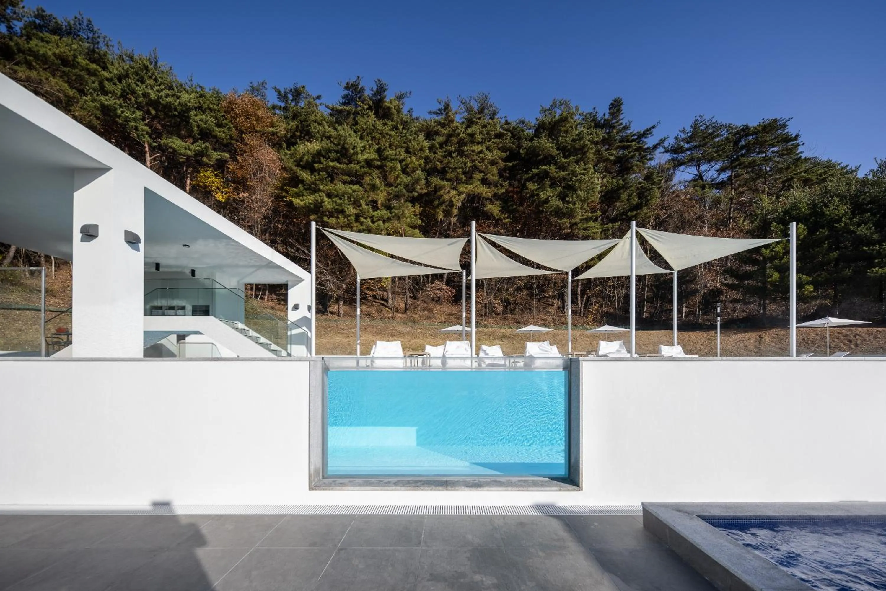 Swimming pool in The Suites Hotel Namwon