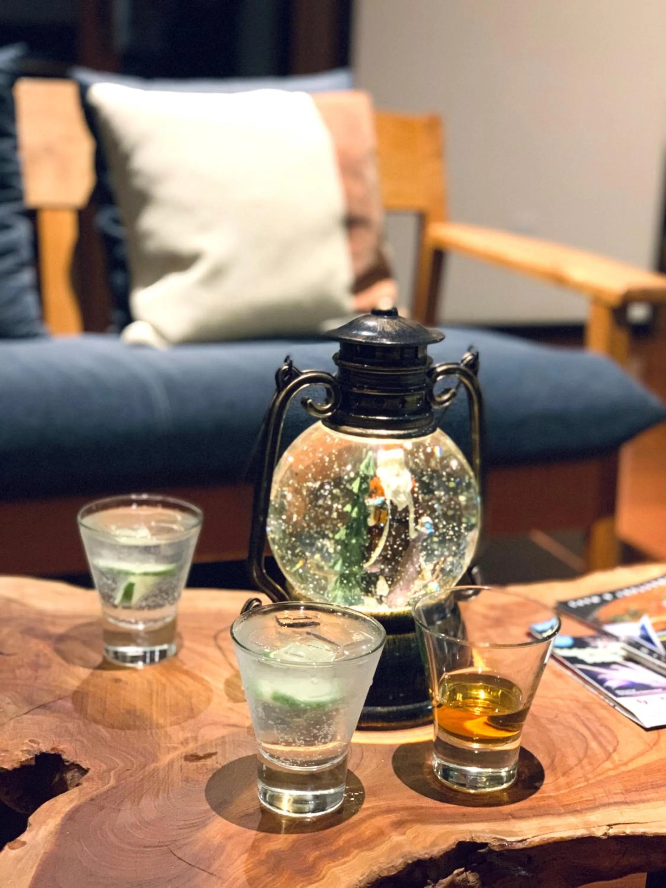 Living room in Bears Den Mountain Lodge