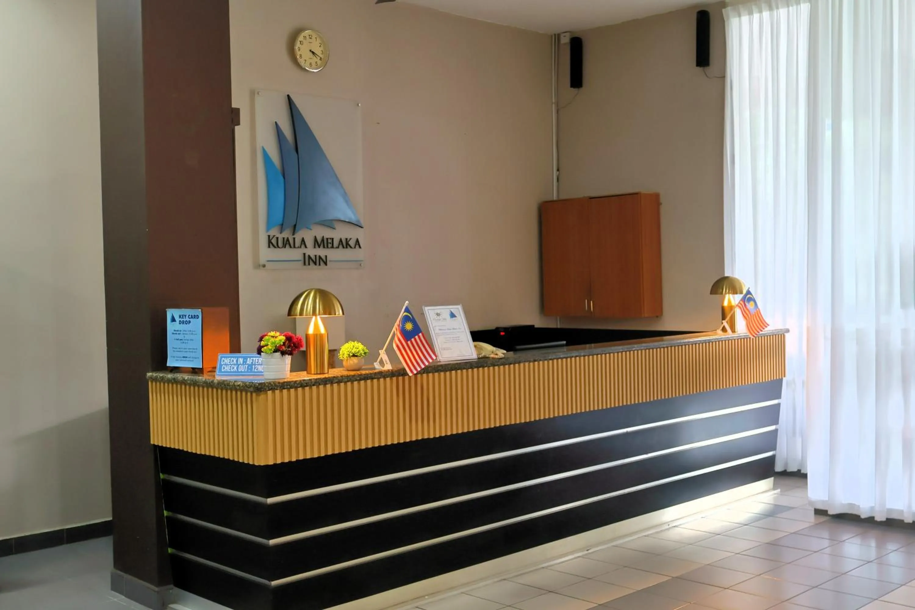 Lobby or reception in Kuala Melaka Inn