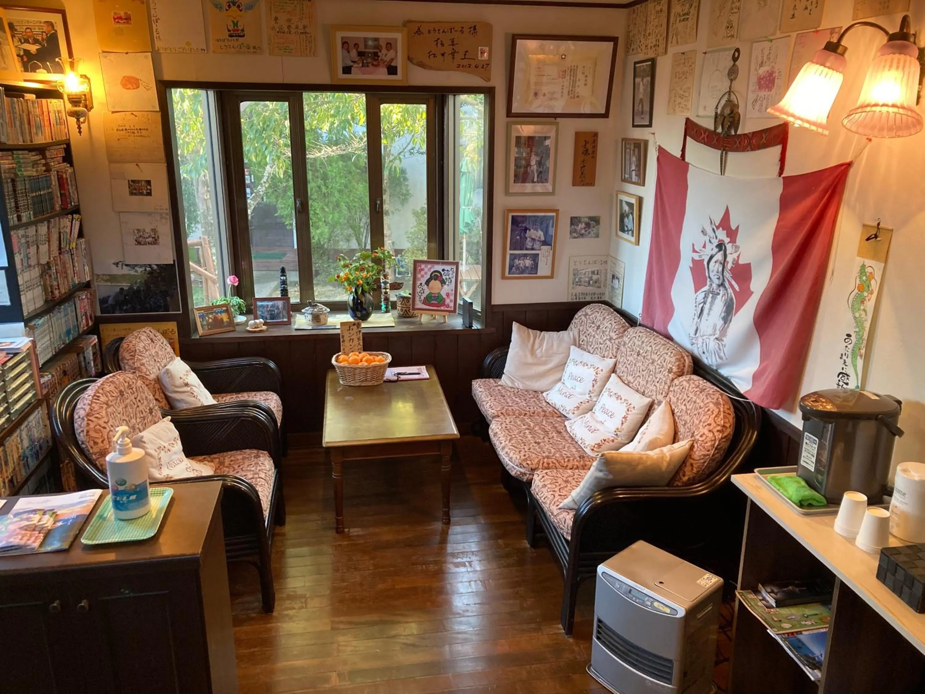 Living room in Pension Totem Pole