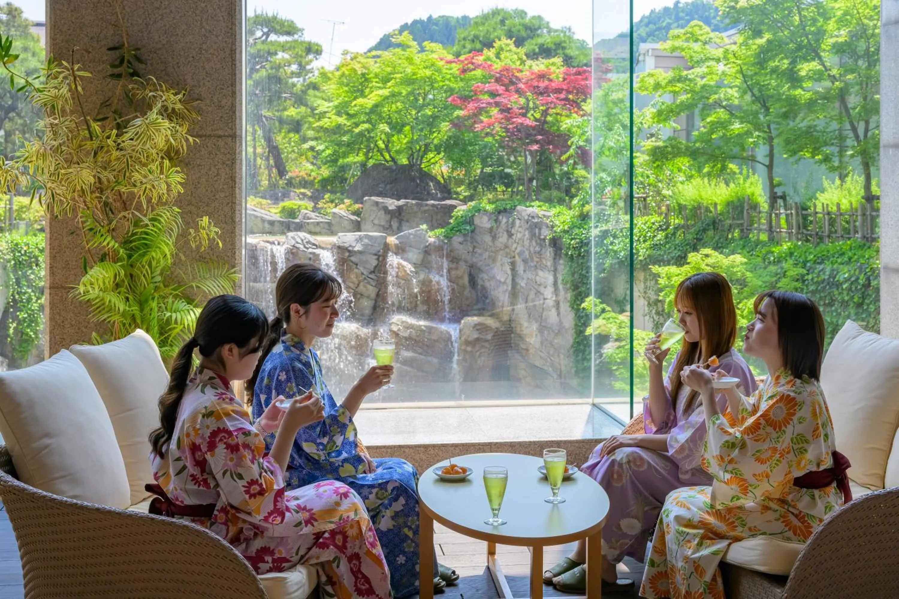 Lobby or reception in Tendo Hotel