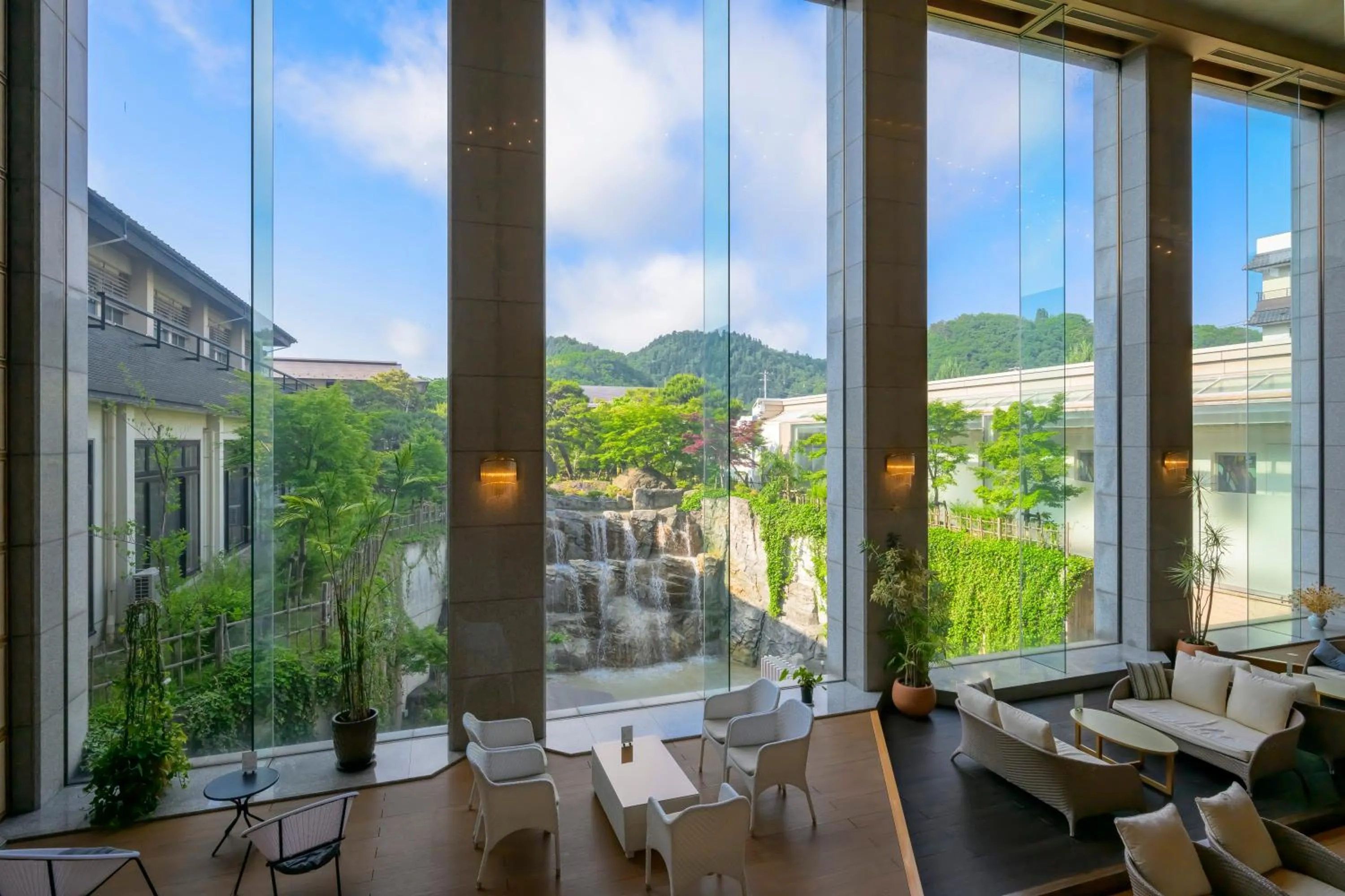 Lobby or reception in Tendo Hotel