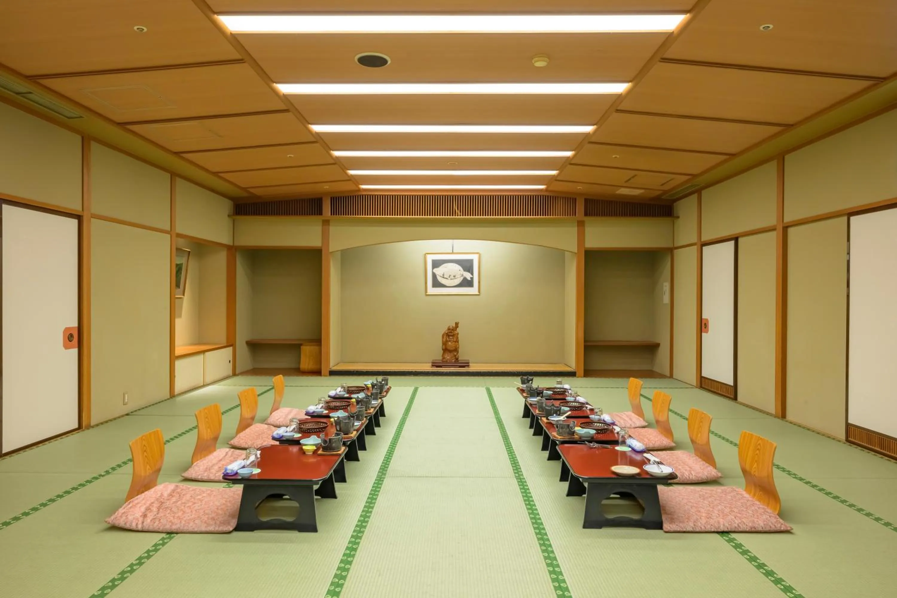 Dining area in Tendo Hotel