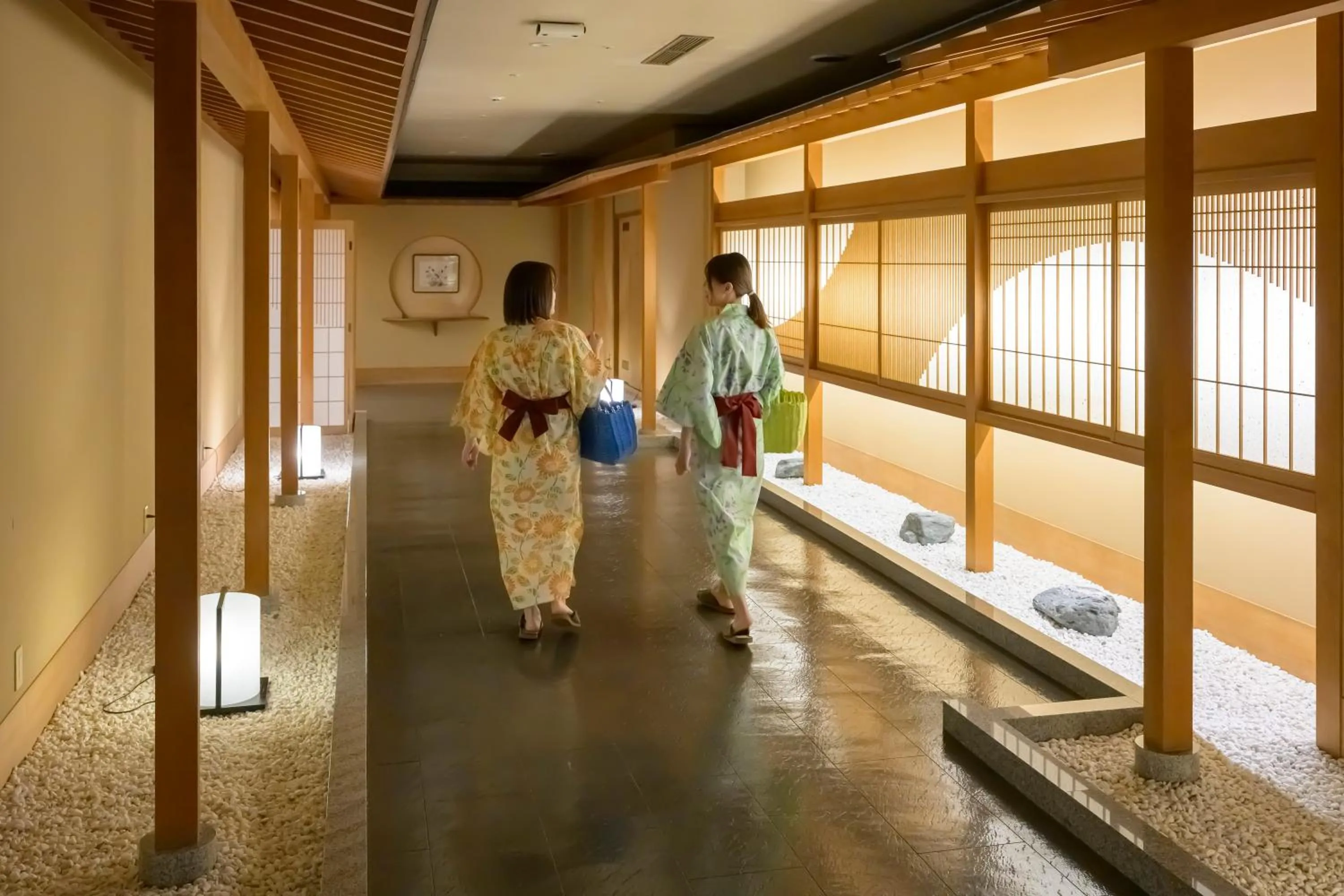 Public Bath in Tendo Hotel
