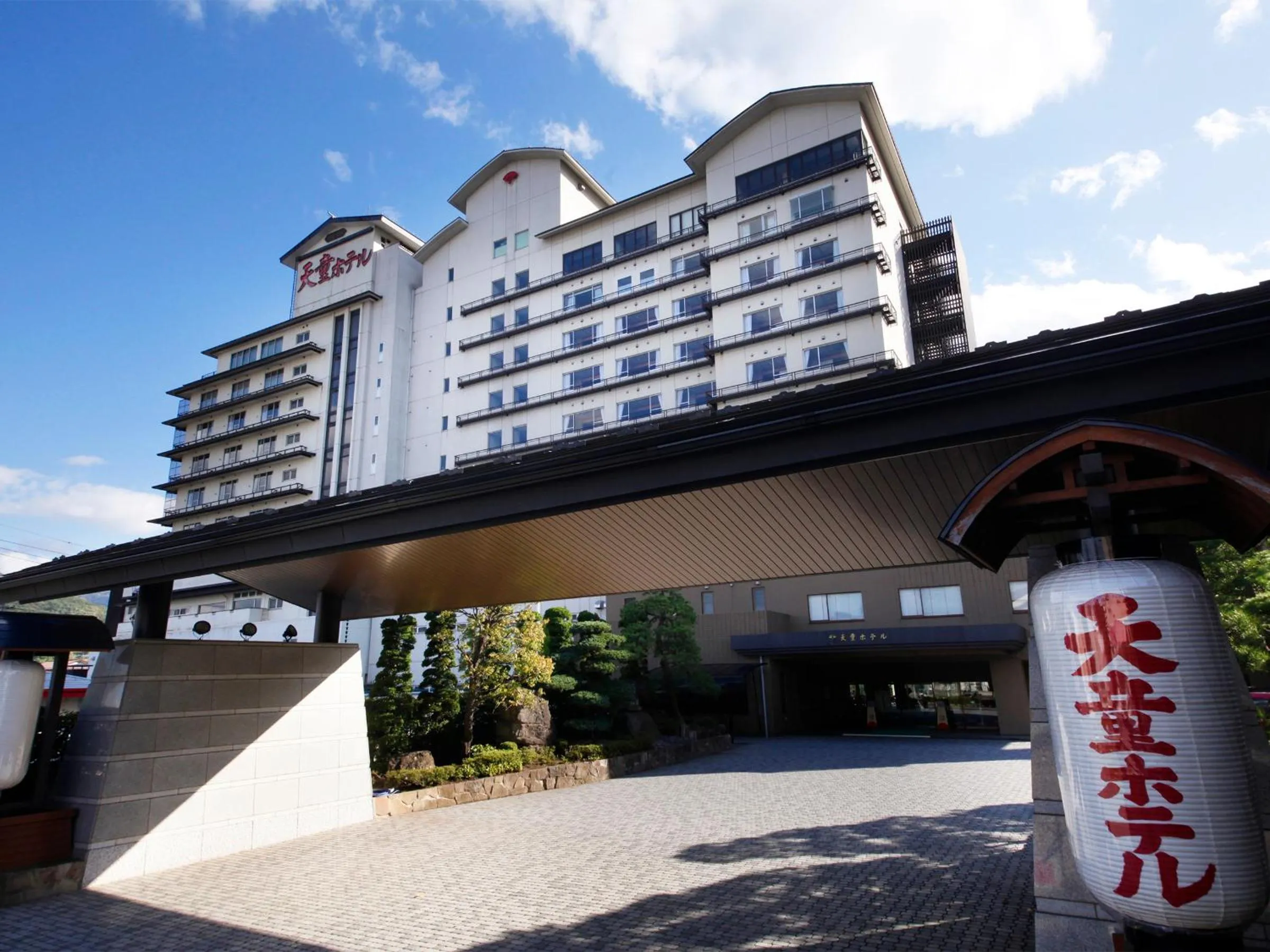 Property building in Tendo Hotel