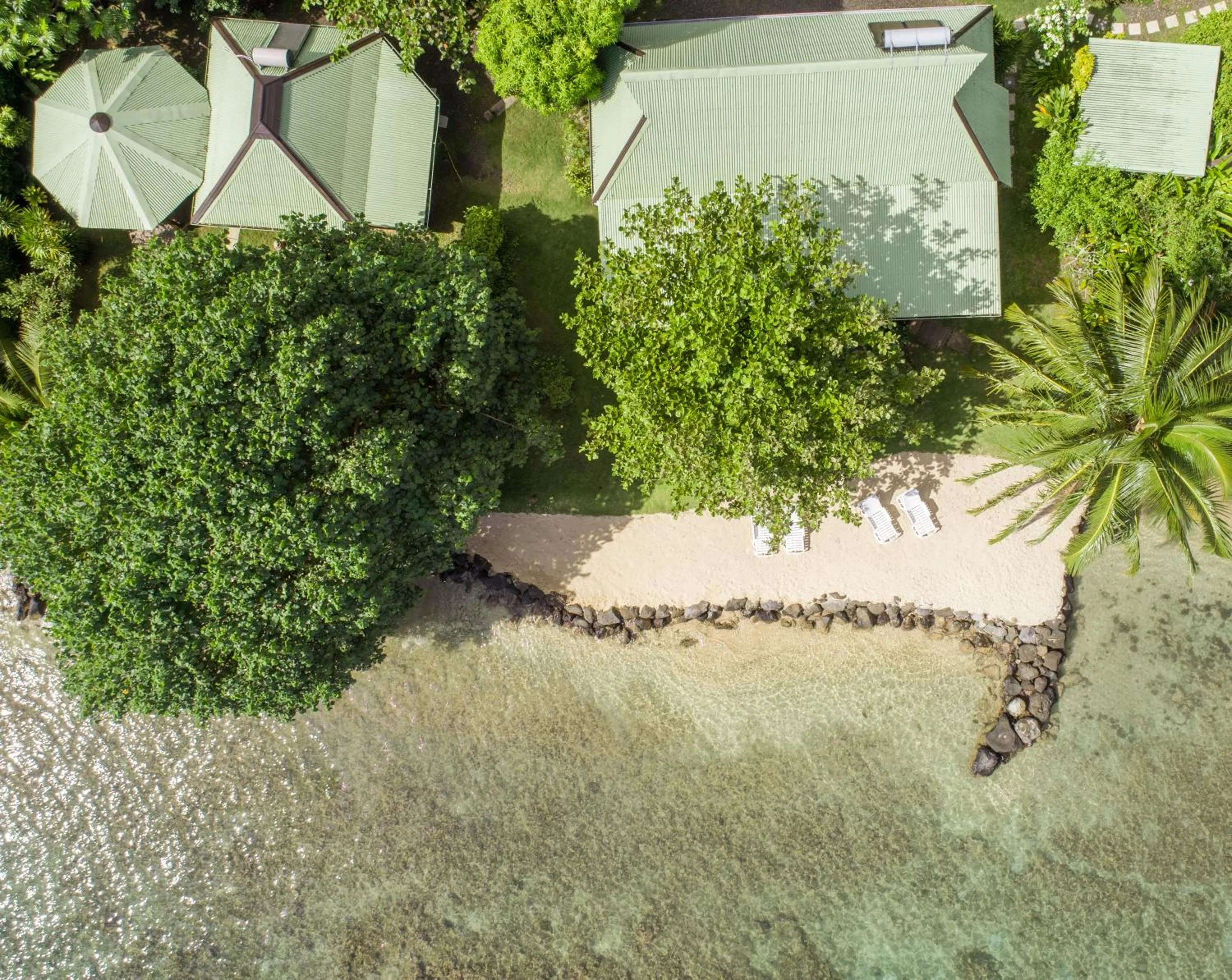 Bird's eye view in Robinson's Cove Villas