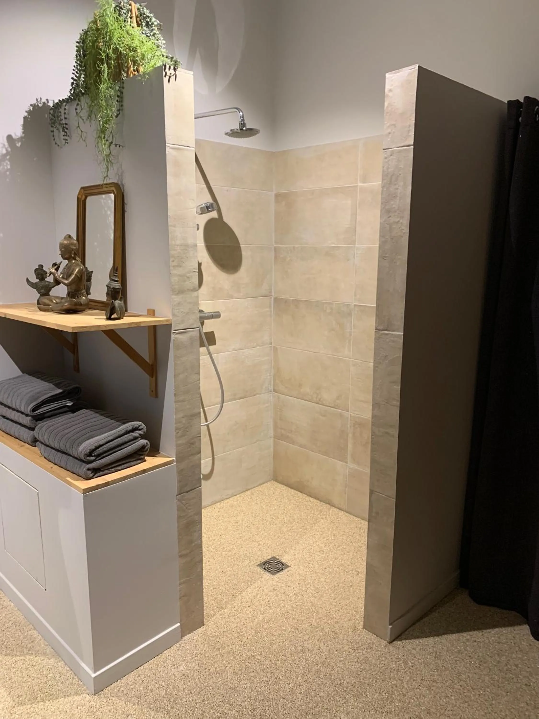 Shower in Le Paon Bleu Annecy Poisy