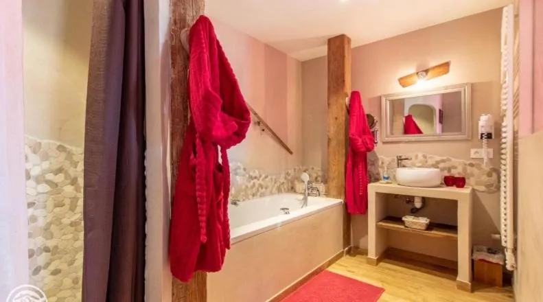 Bathroom in Le Paon Bleu Annecy Poisy