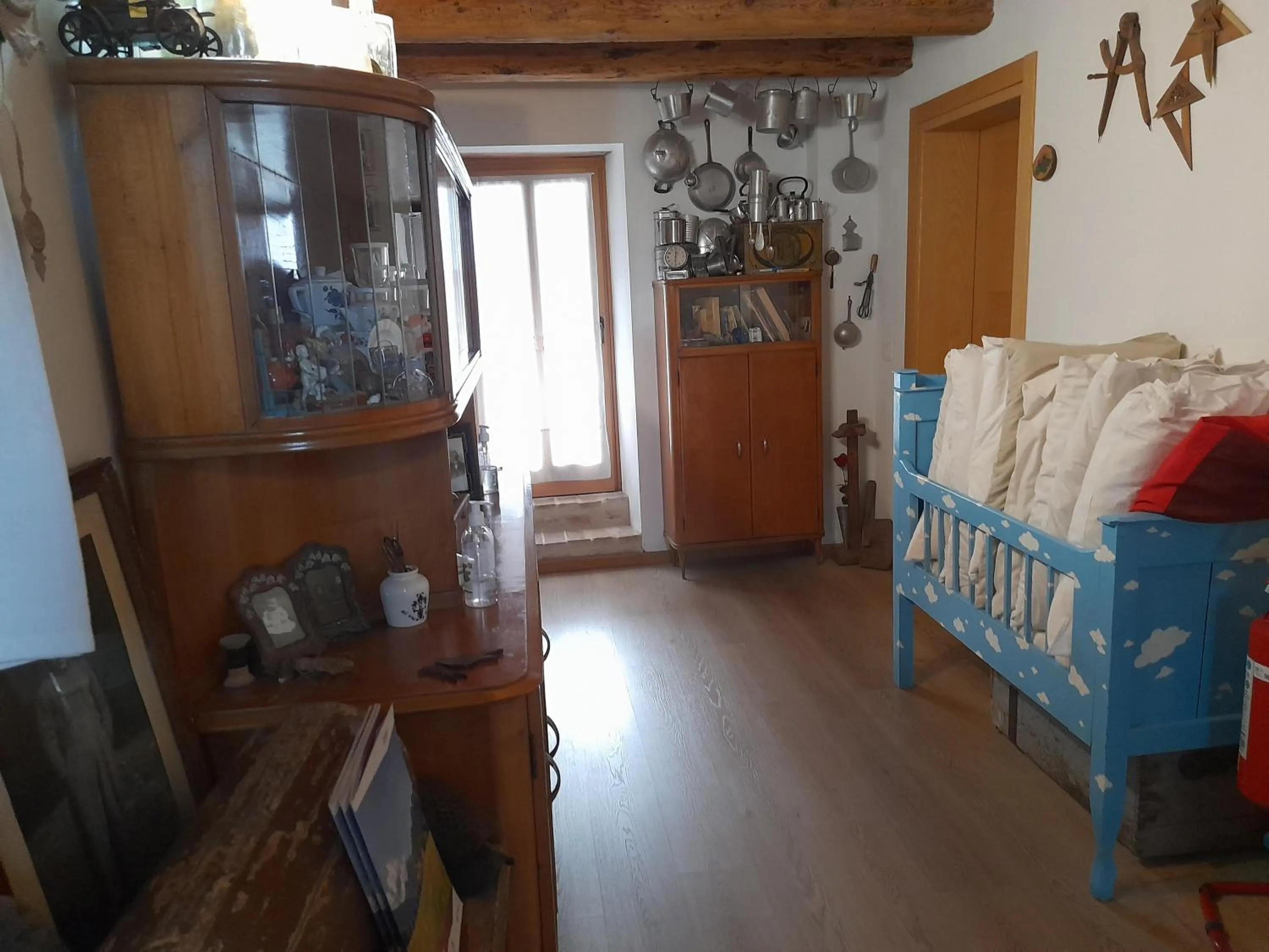 furniture, Bed in Casa 1885