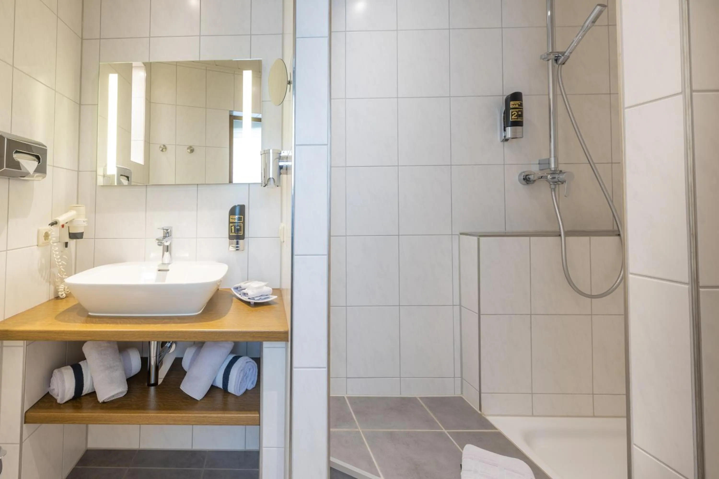 Bathroom in Hotel Rose