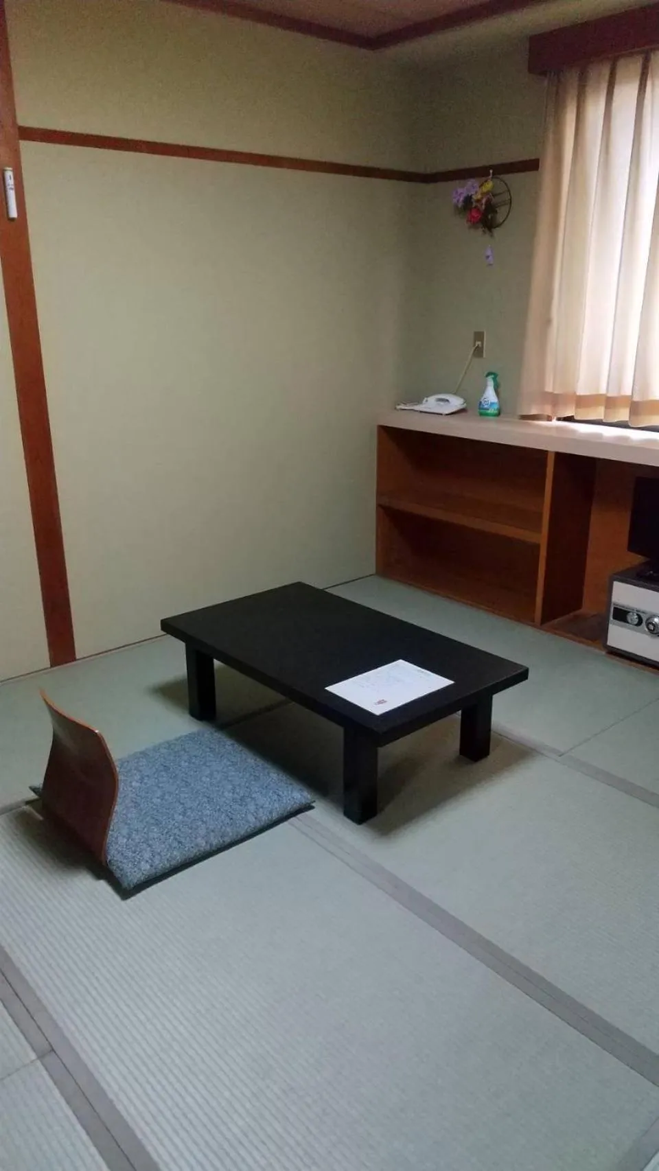 Seating area in Ryokan Kousen