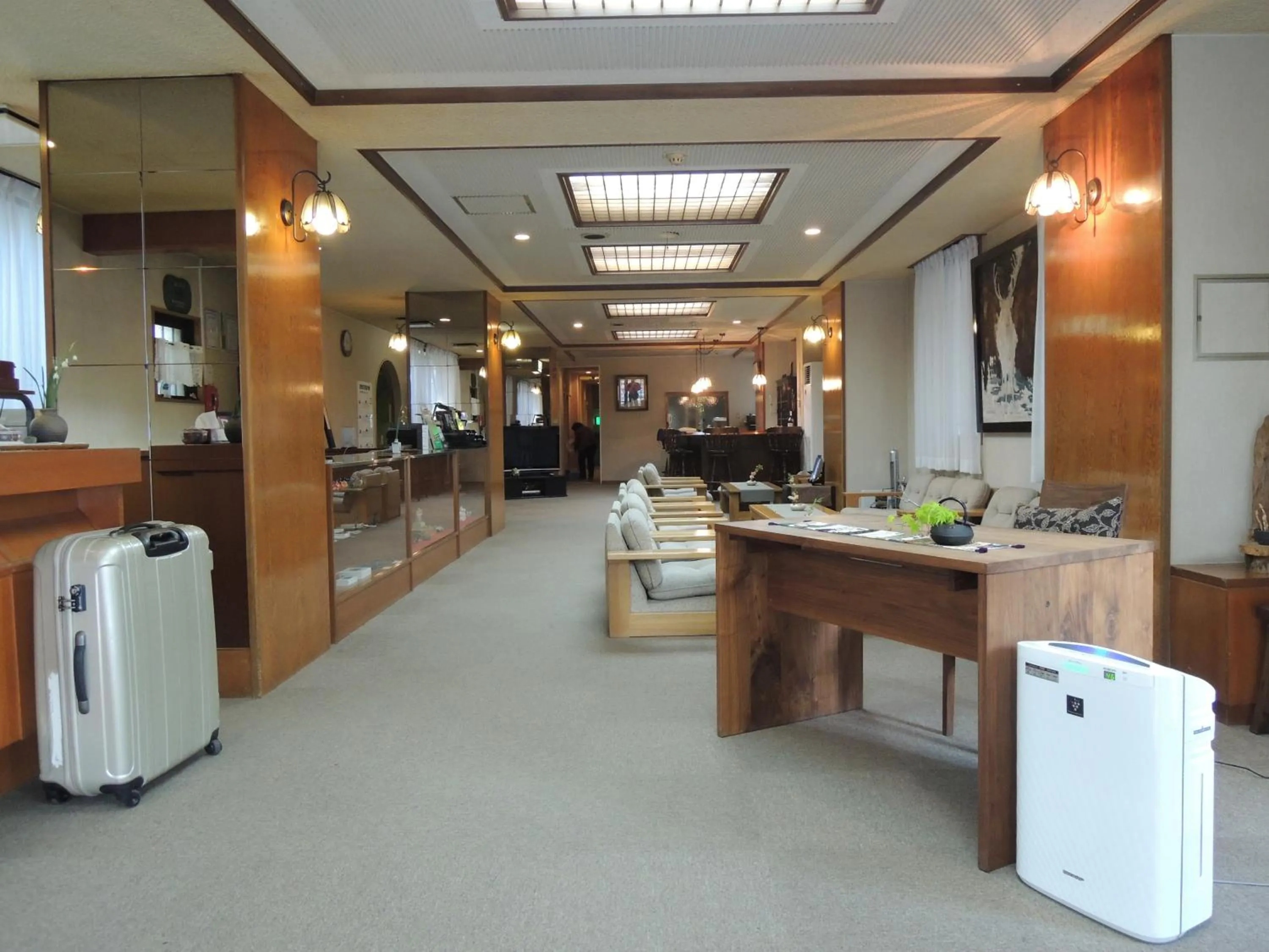 Lobby or reception in Ryokan Kousen