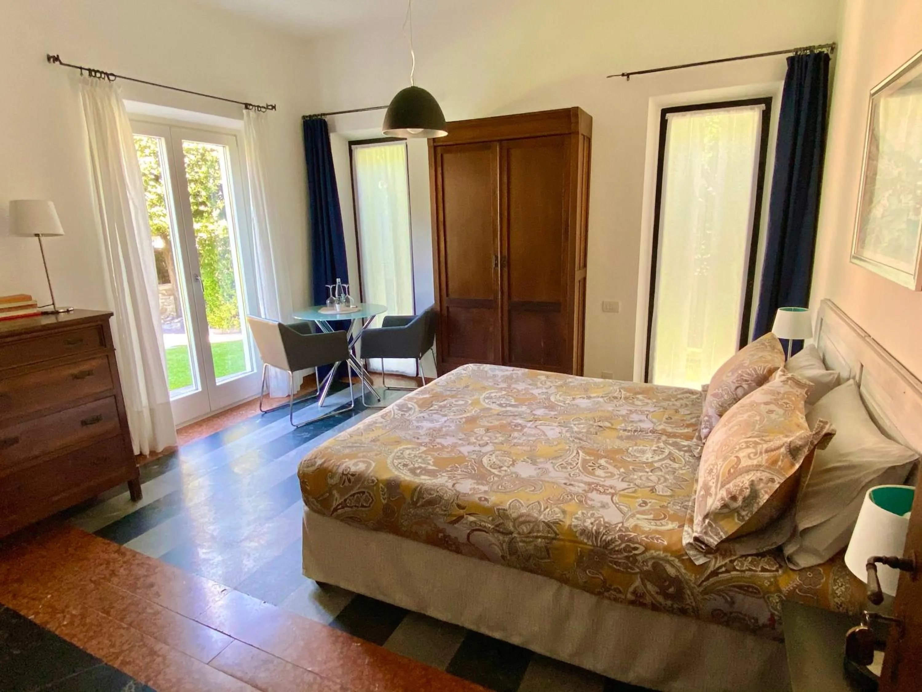 Bed in Villa Costantina with heated POOL