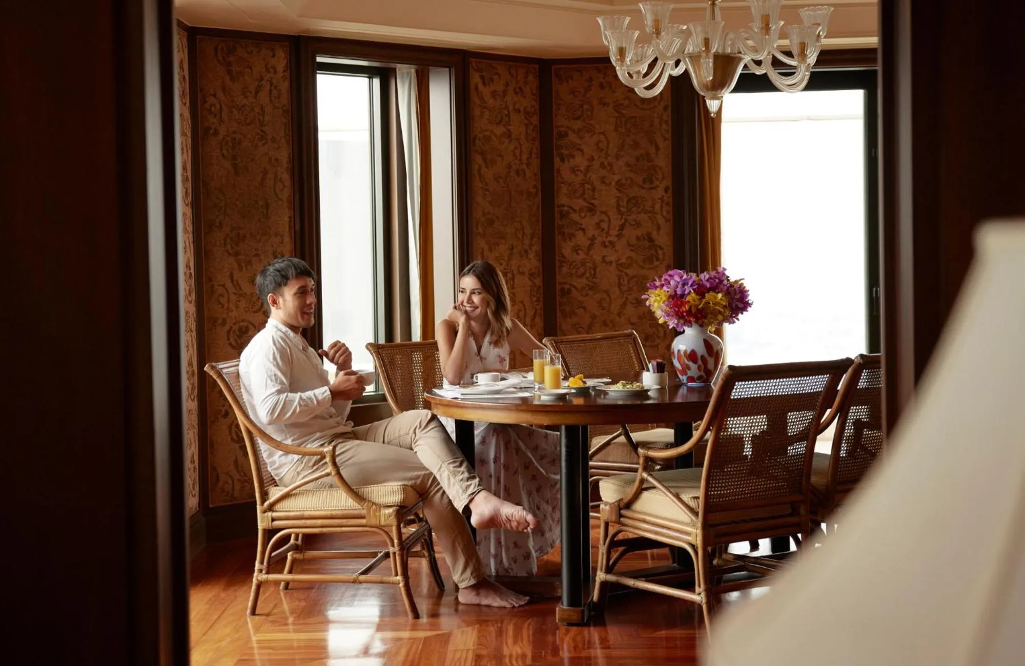 Family in The Peninsula Bangkok