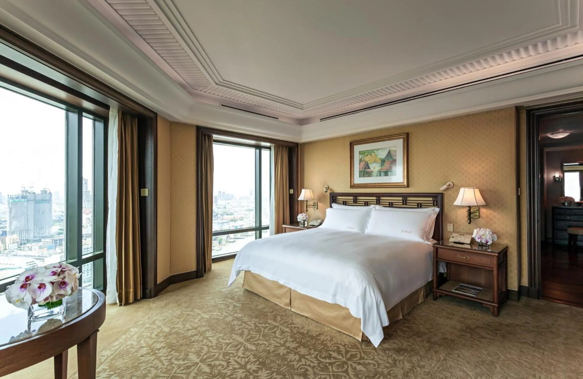 Bedroom, Bed in The Peninsula Bangkok