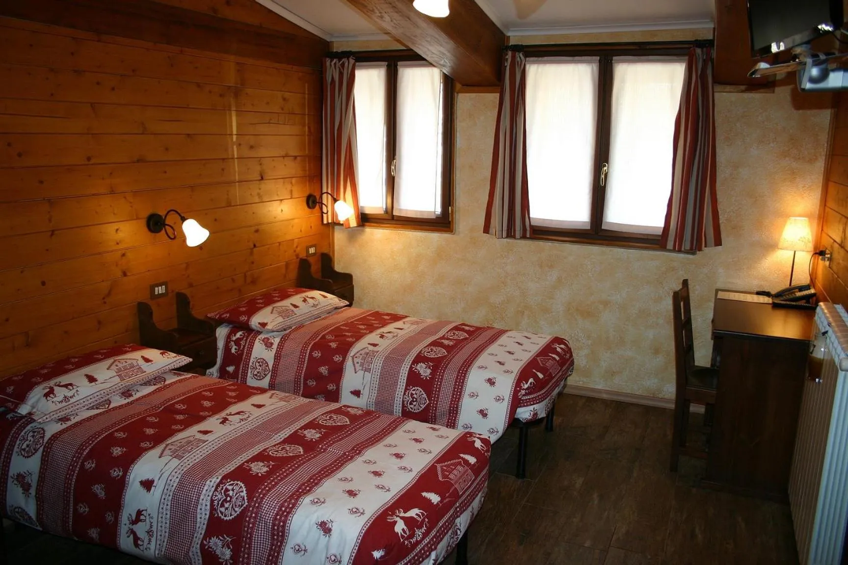 Bed in Hotel La Pigna