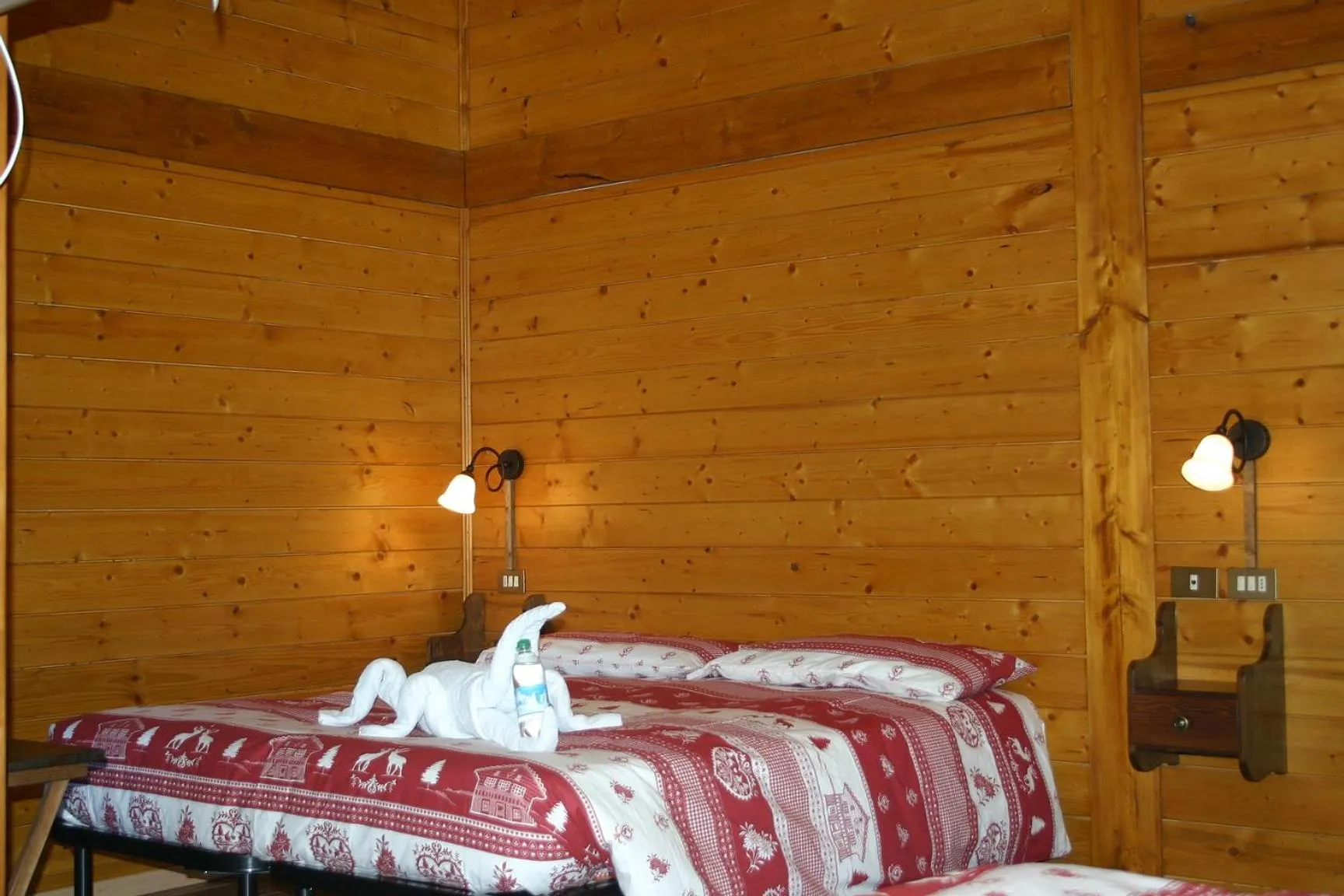 Bed in Hotel La Pigna