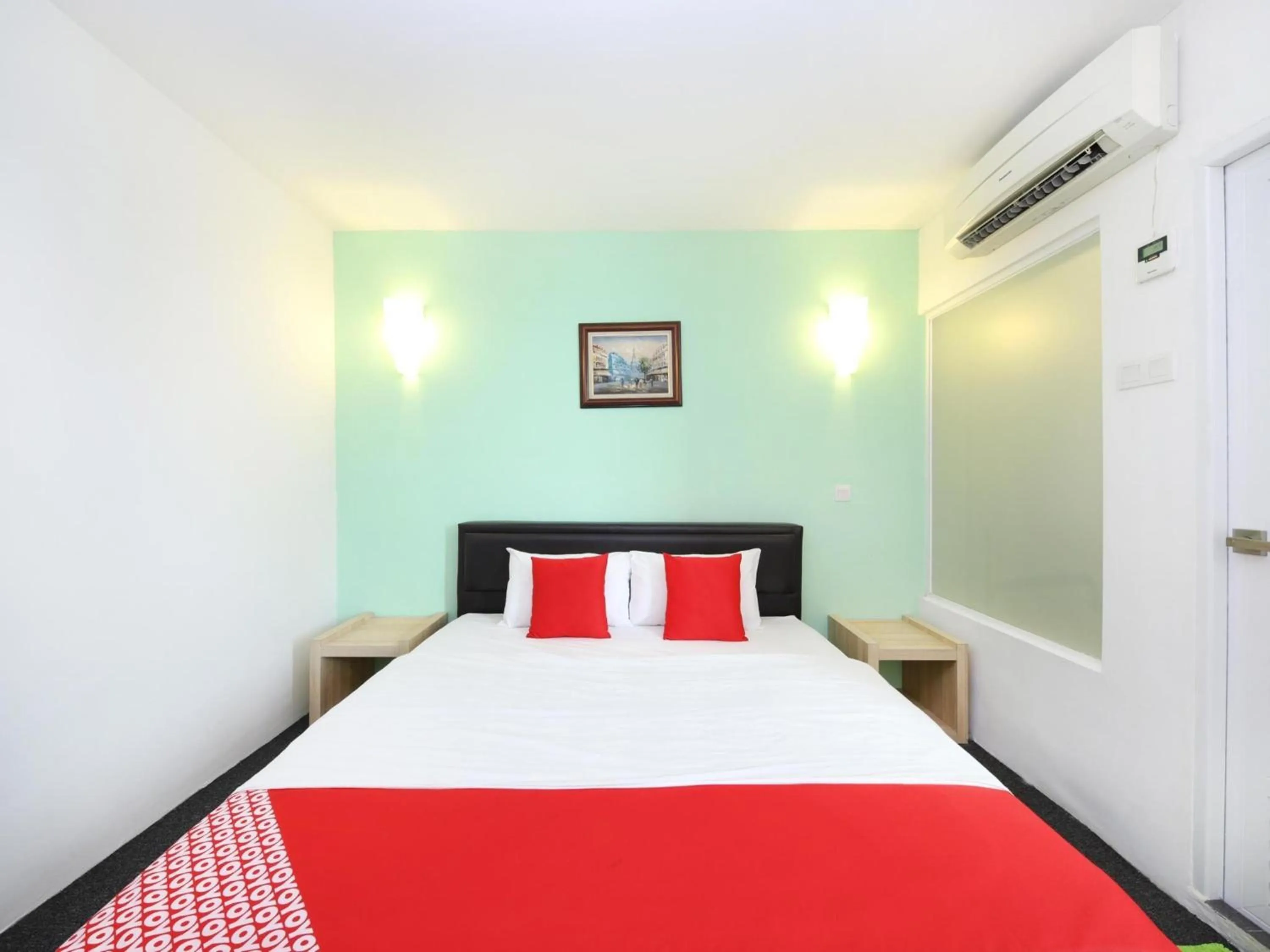 View (from property/room), Bed in Hotel O Marvelton Hotel