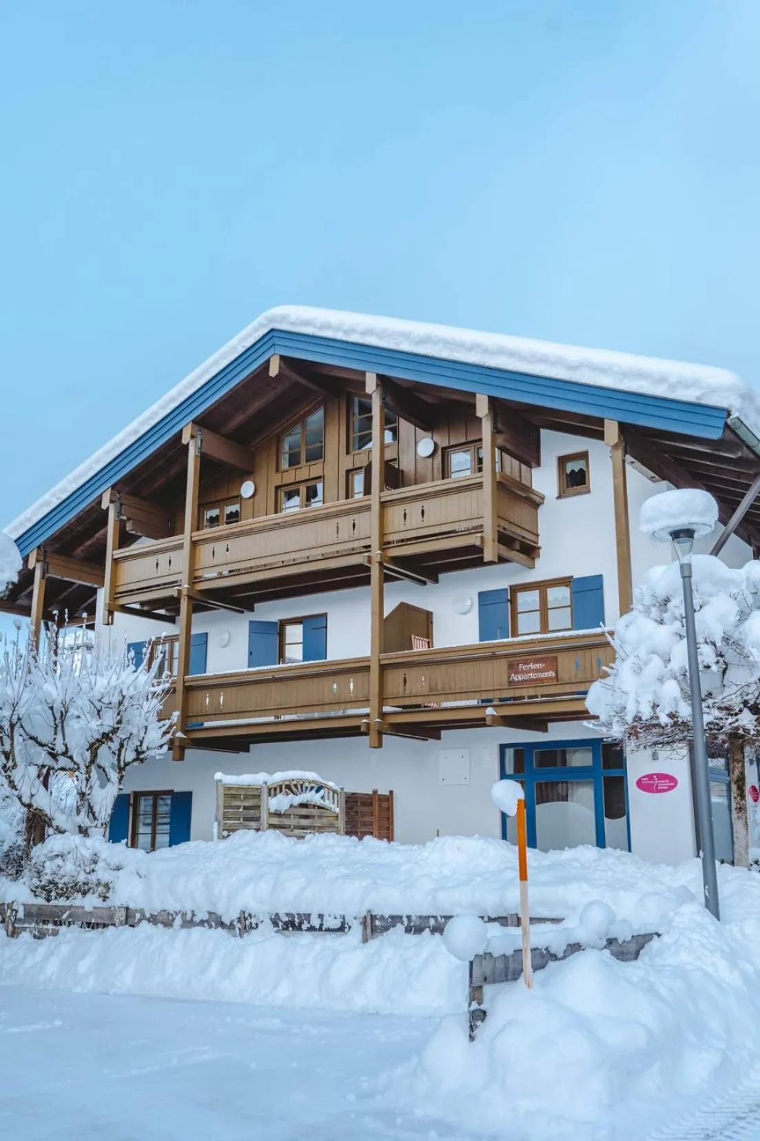 Winter in Gästehaus Hanna Teifel