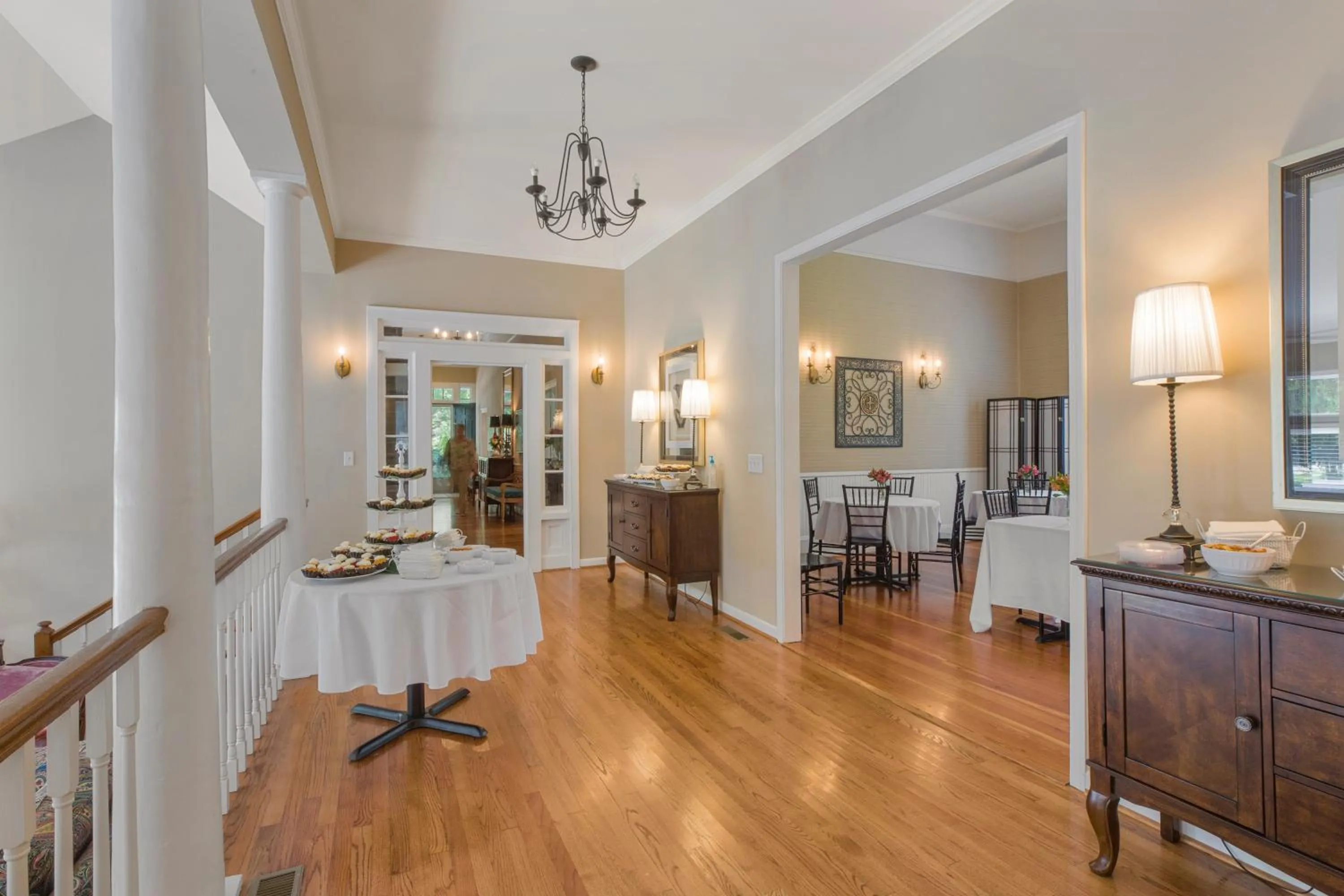 Restaurant/places to eat in Liberty Hall Bed and Breakfast