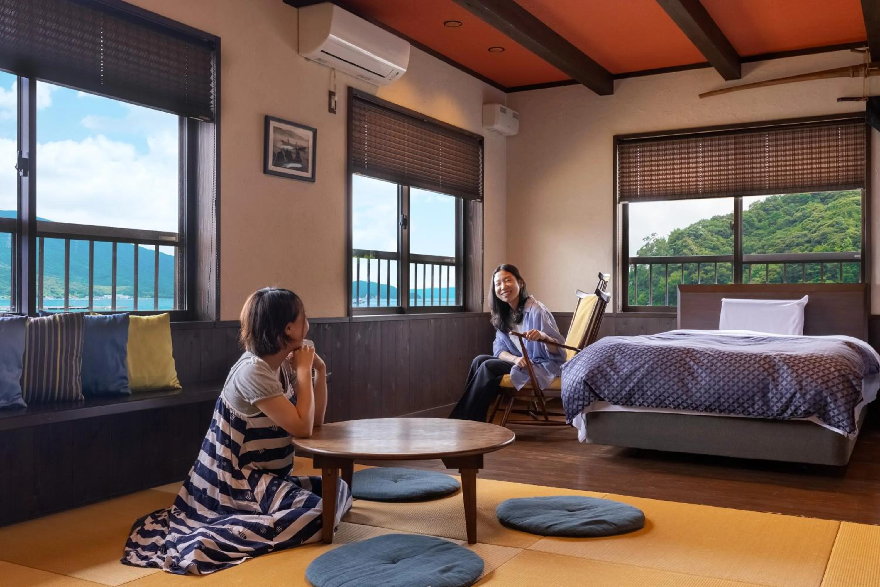 People, Bed in Tsuruga Sazanami Resort Chobei